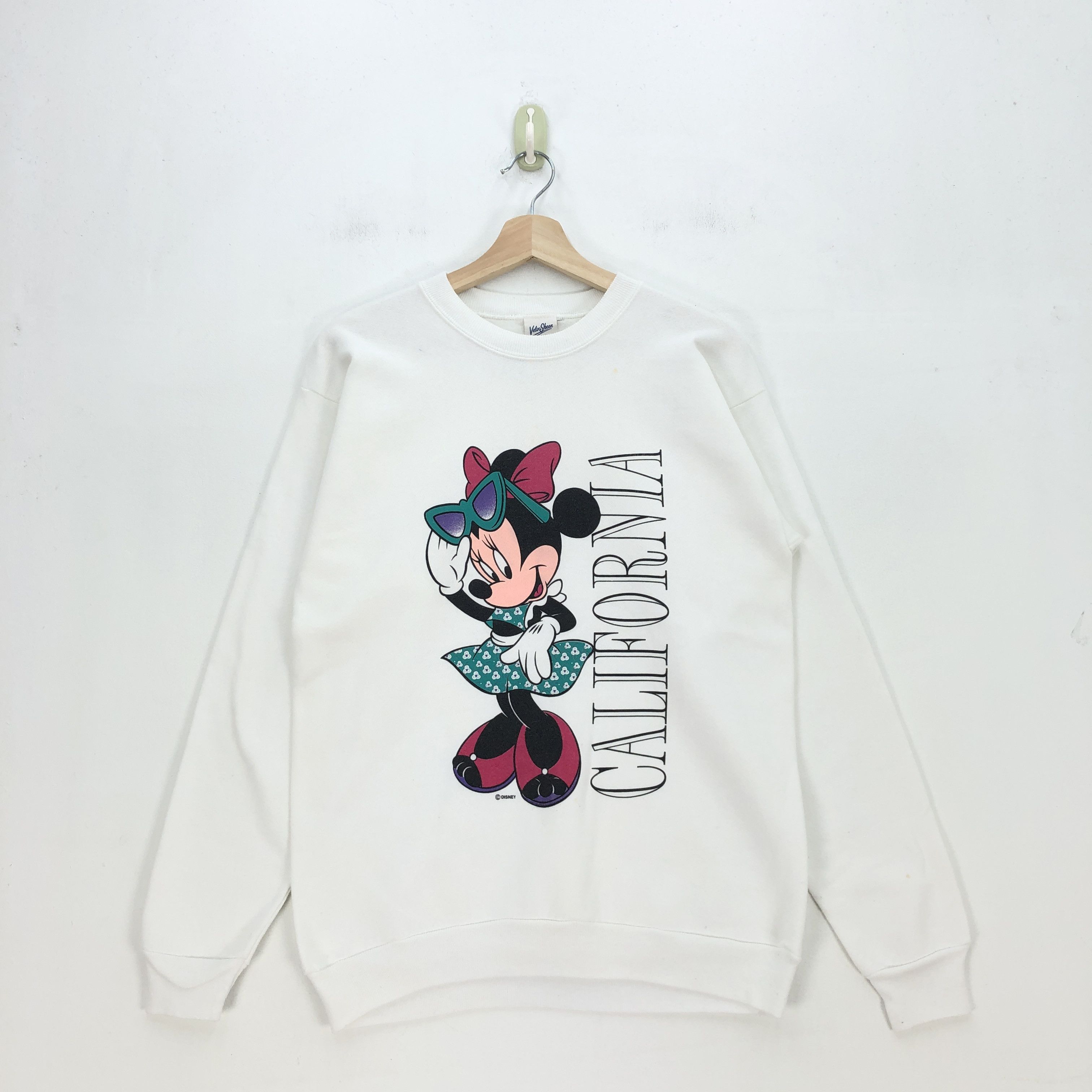 Disney × Vintage Vintage Mickey Mouse Sweatshirt Disney Cartoon Sweater Size S / US 4 / IT 40 - 1 Thumbnail