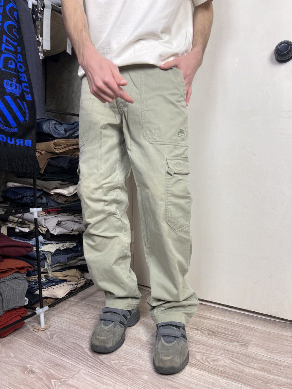 Vintage Gorpcore Nike Cargo Multi pocket Y2k drill pants