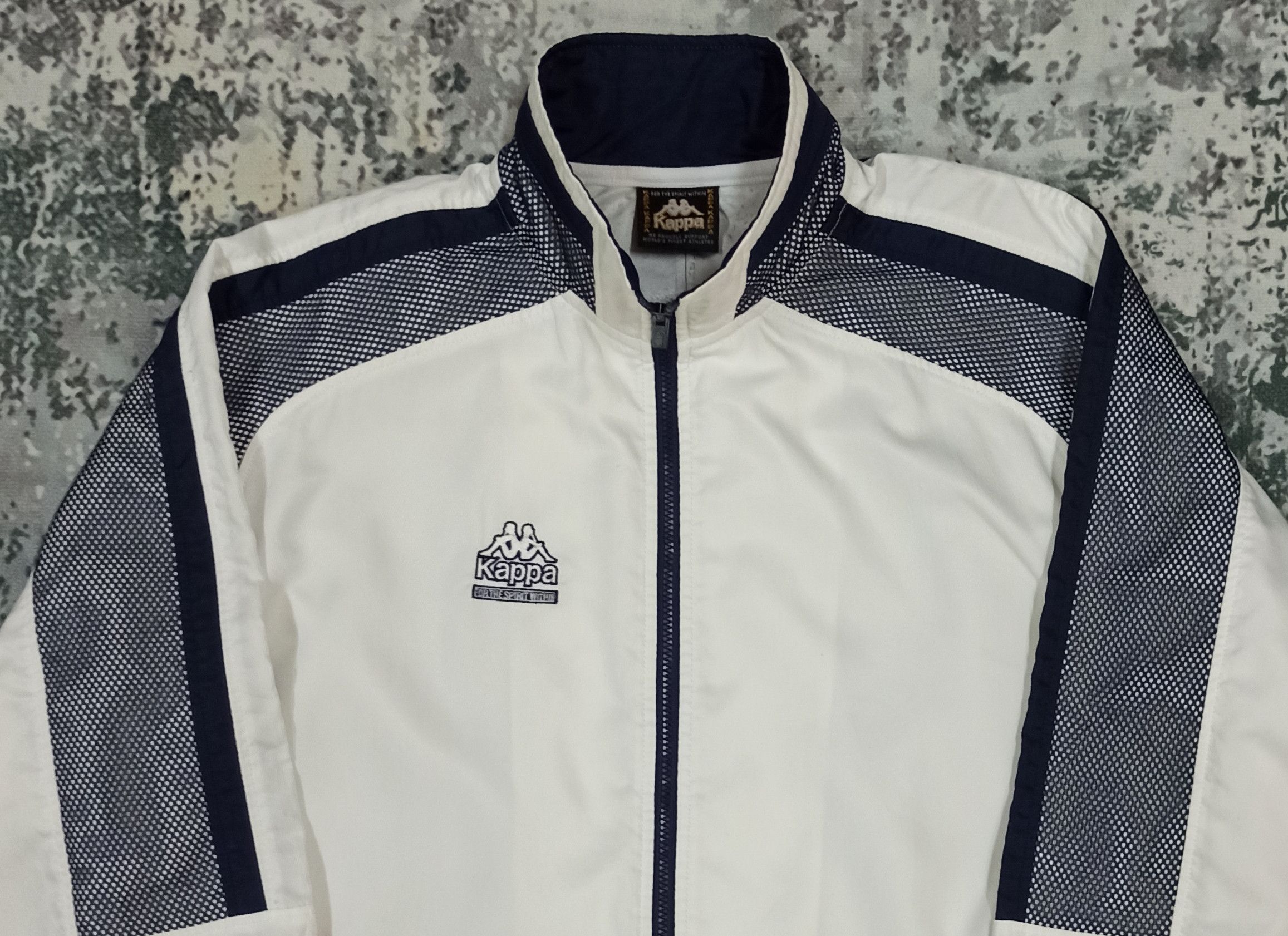 Kappa Vintage Kappa Light Jacket Zipper Size US L / EU 52-54 / 3 - 3 Thumbnail