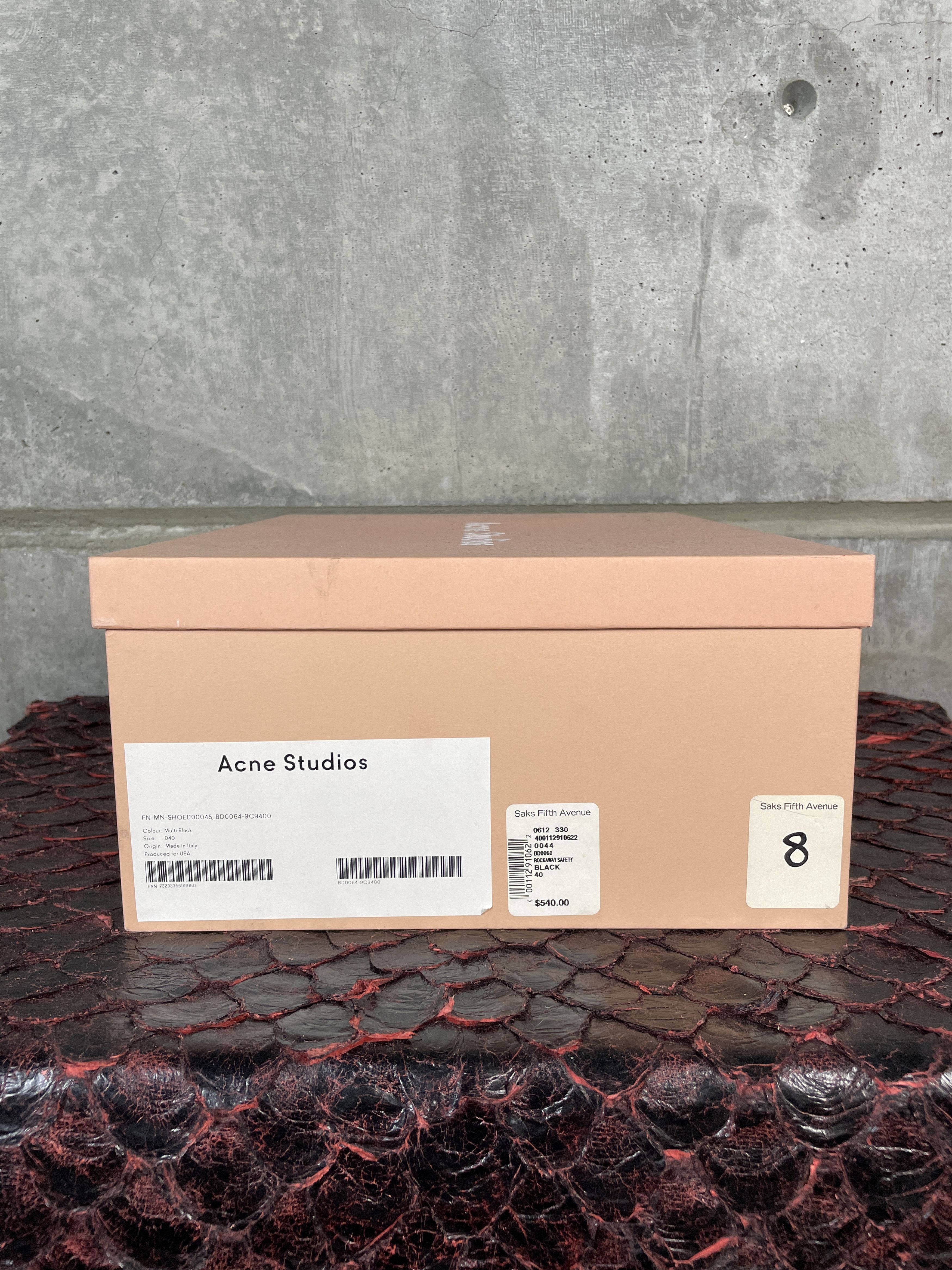Acne Studios Acne Studios Berton Low Top Sneakers Size US 7 / EU 40 - 4 Thumbnail