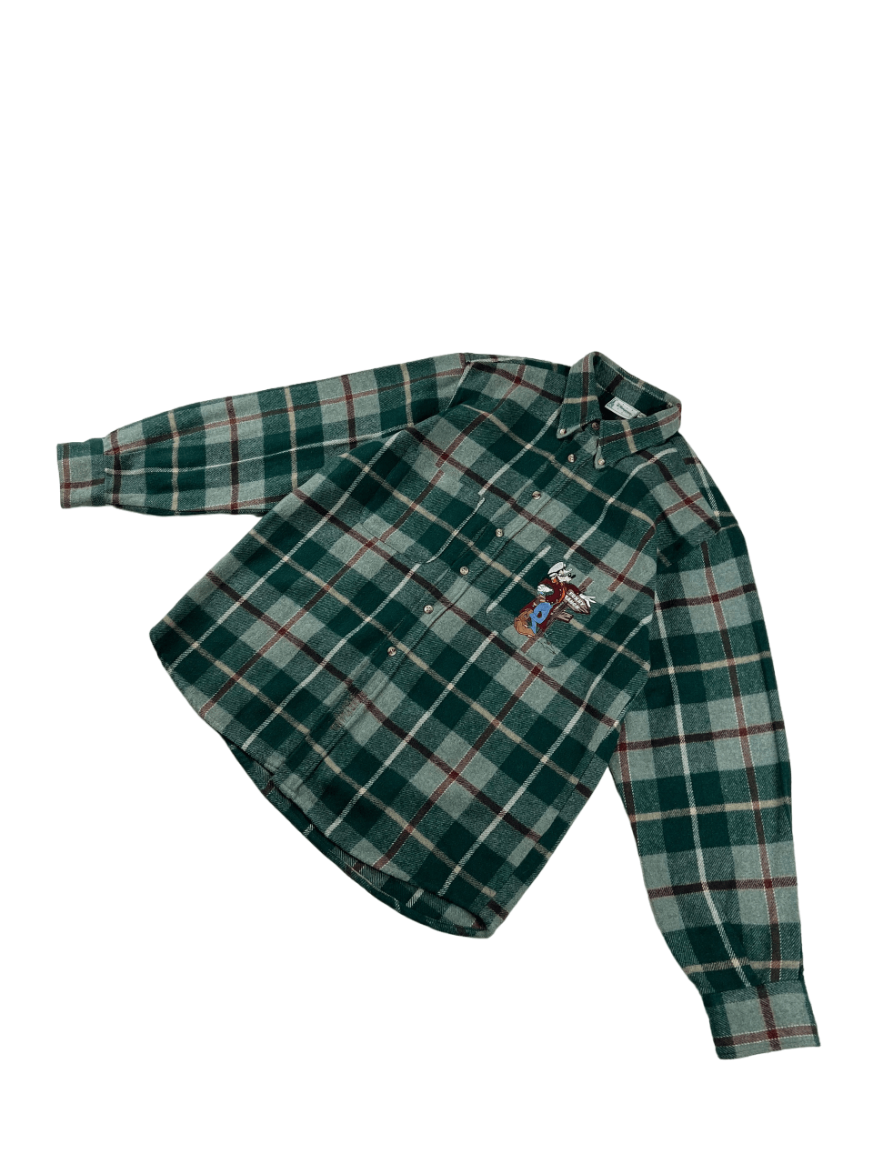 image of Vintage Disney Store Flanel Overshirt L in Mix, Men's (Size Large)