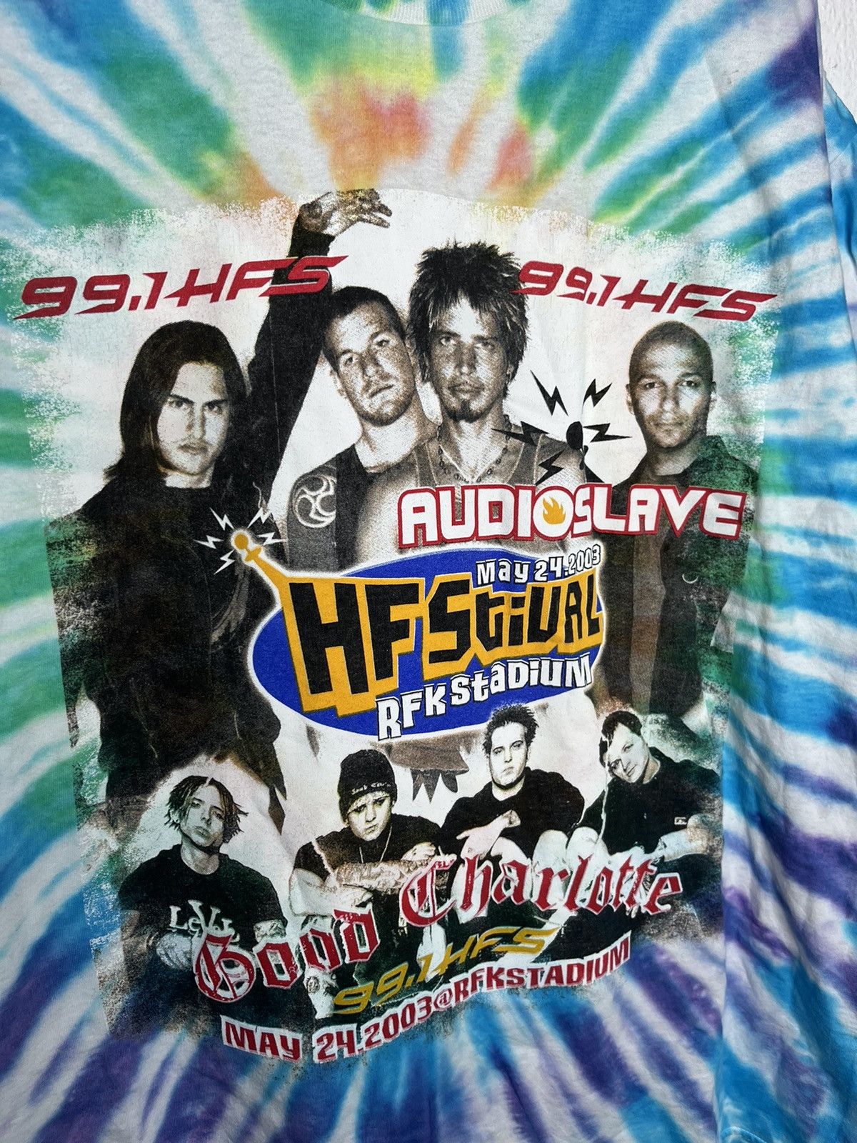 Vintage HFSTIVAL AUDIOSLAVE 2003 Size US XL / EU 56 / 4 - 4 Thumbnail