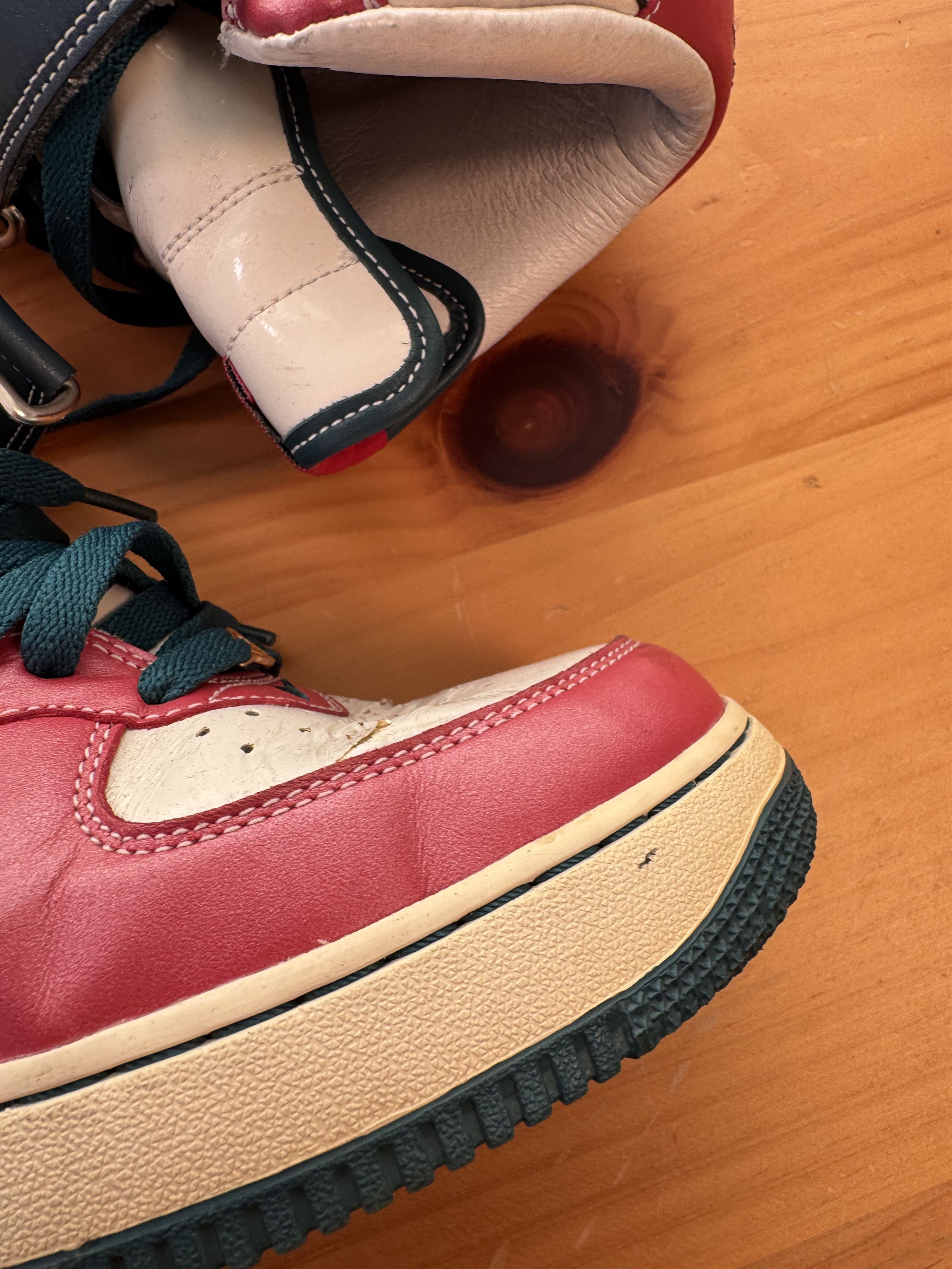Nike Nike ID sample 1/1? RARE Air force 1 mid Size US 9 / EU 42 - 4 Thumbnail