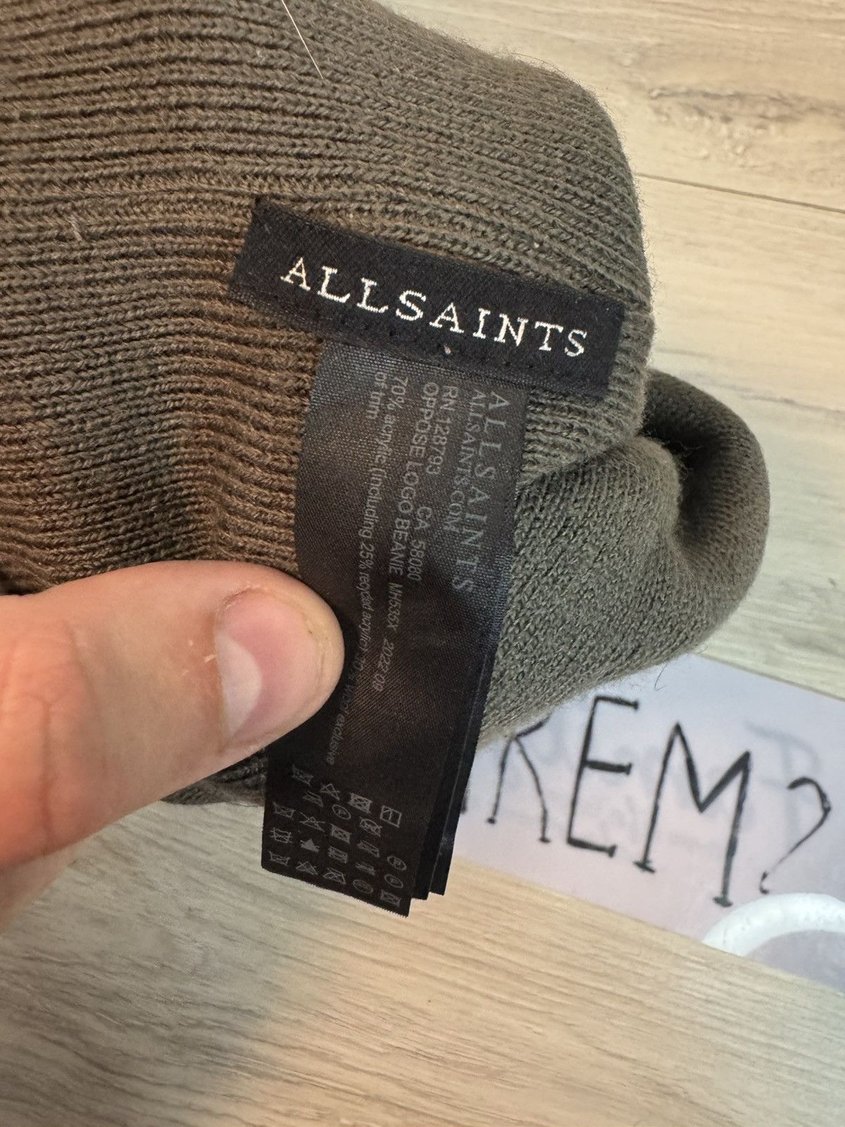 Allsaints Allsaints hat cap Size ONE SIZE - 3 Thumbnail