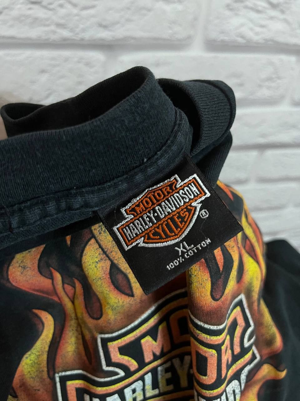 Harley Davidson Vintage harley davidson t shirt 1998 illinois Size US XL / EU 56 / 4 - 5 Thumbnail