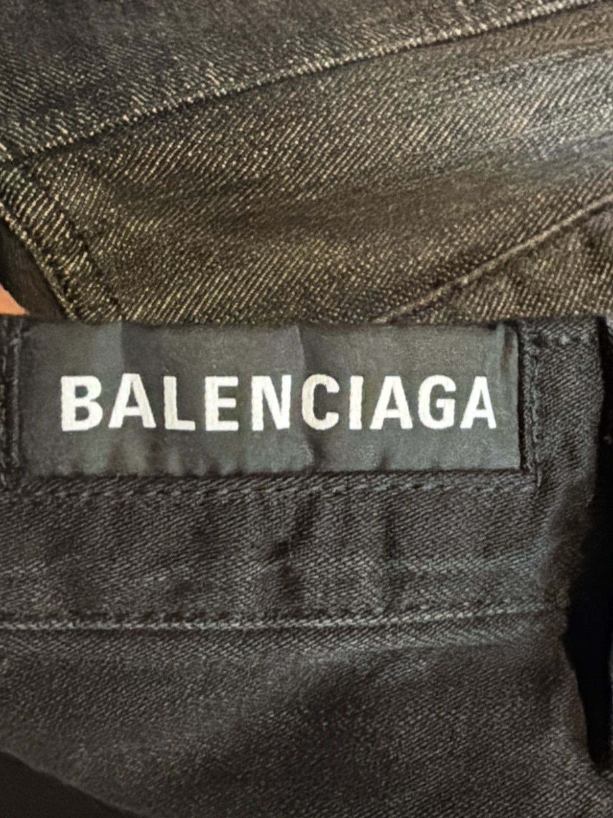 Balenciaga Balenciaga Fifty-Fifty Pants Japanese denim jeans small Size US 34 / EU 50 - 7 Thumbnail