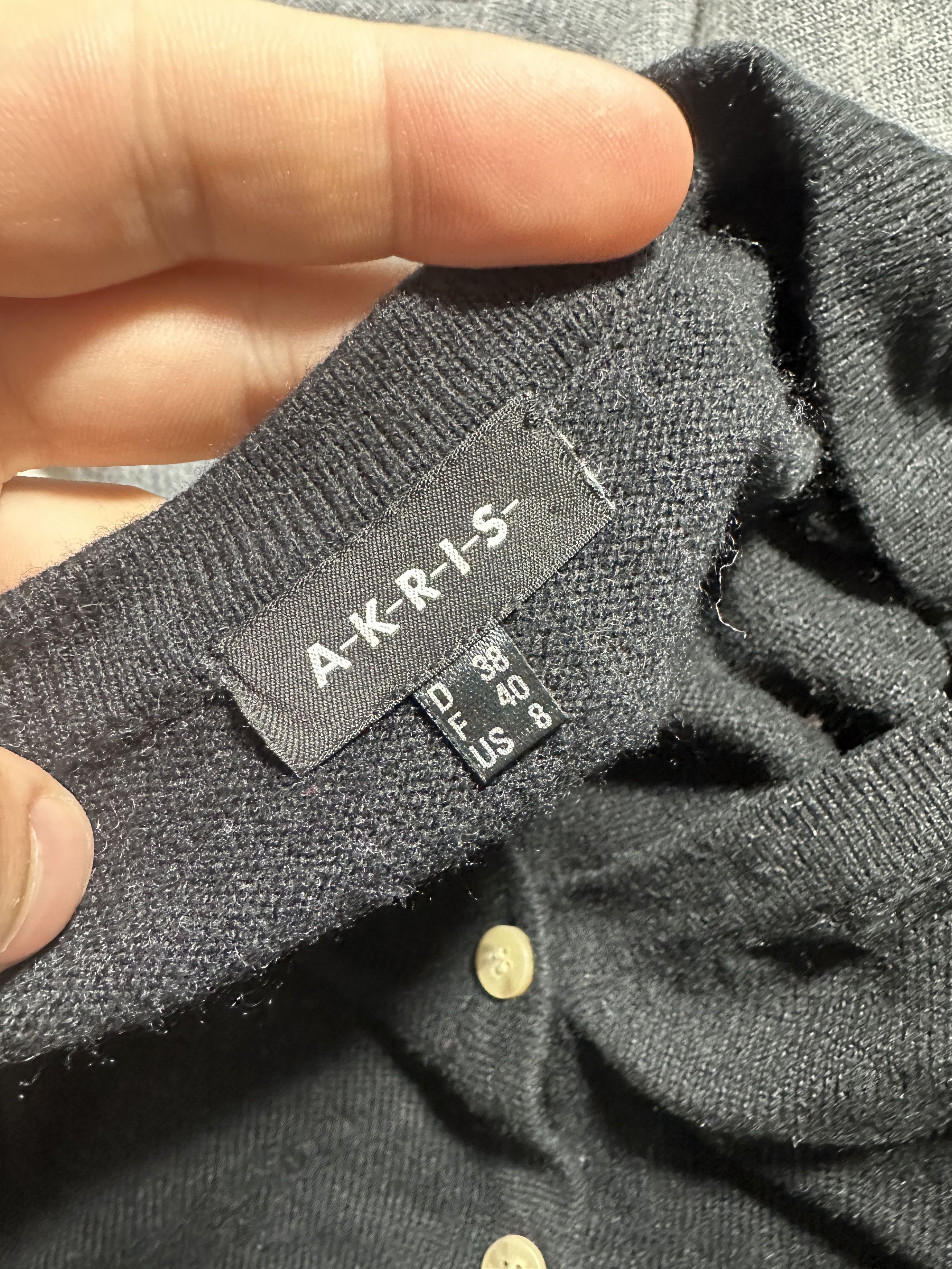 Akris Akris Cashmere Silk Knit Cardigan Lightweight Size 38 D 40 8 Size XS / US 0-2 / IT 36-38 - 3 Thumbnail