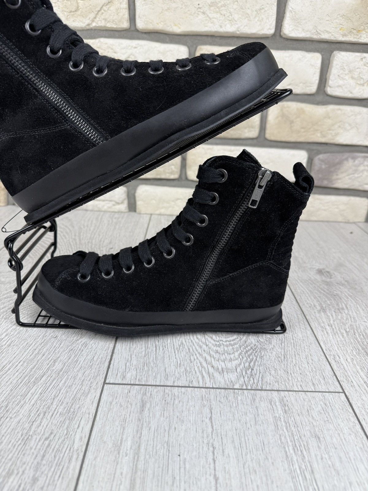 Ann Demeulemeester × Designer Very rare Ann Demeulemeester hi-top shoes boots sneakers Size US 5 / IT 35 - 3 Thumbnail