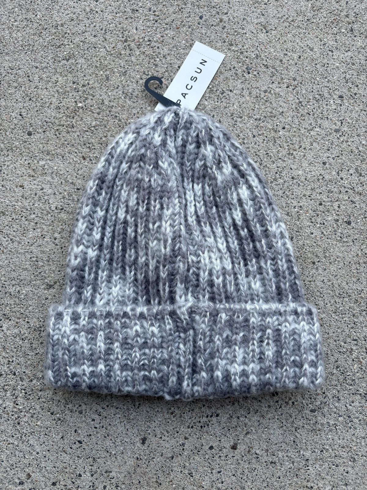 Pacsun Brand New Pacsun Light Grey Snow/Ski Knitted Beanie Size ONE SIZE - 2 Thumbnail