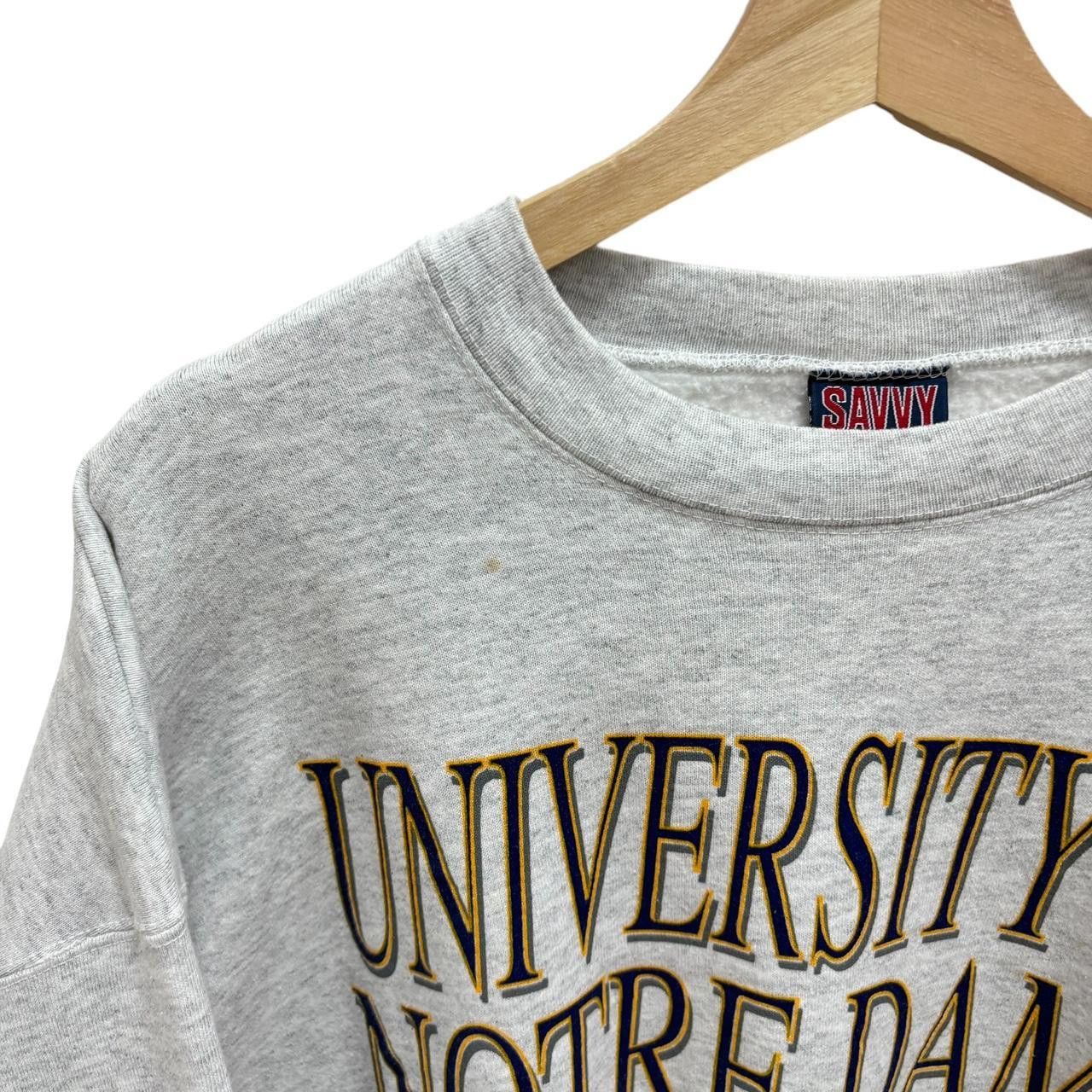 Vintage Vintage University of Notre Dame sweatshirt size: 2XL Size US XXL / EU 58 / 5 - 3 Thumbnail