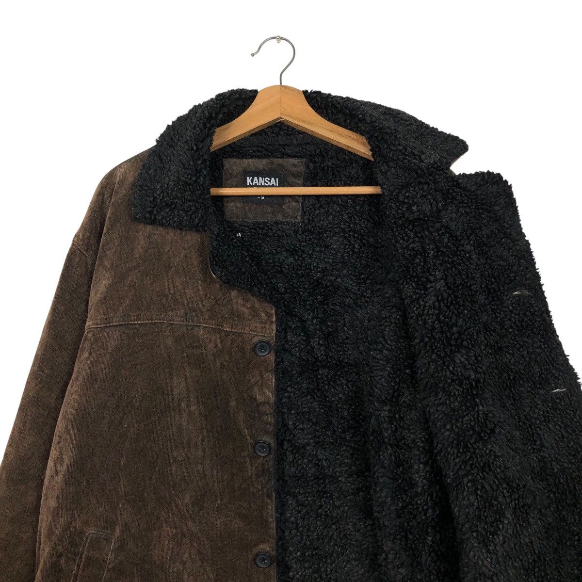 Japanese Brand 📌Vintage Chore Work Jacket Kansai Jeans Blanket Mink Fur Size US M / EU 48-50 / 2 - 13 Thumbnail