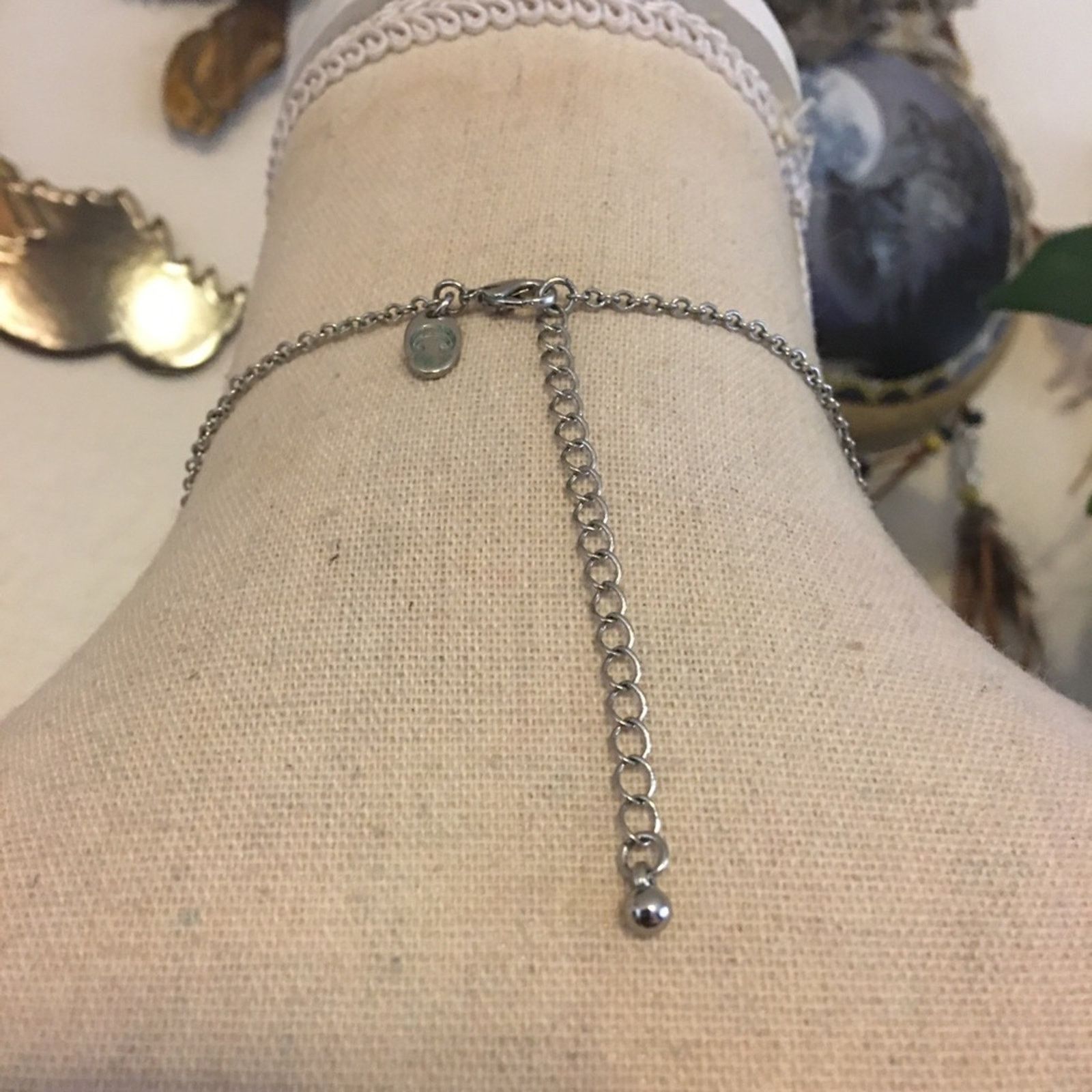 Jewelry Charming Charlie silver tone basket weave necklace Size ONE SIZE - 5 Thumbnail