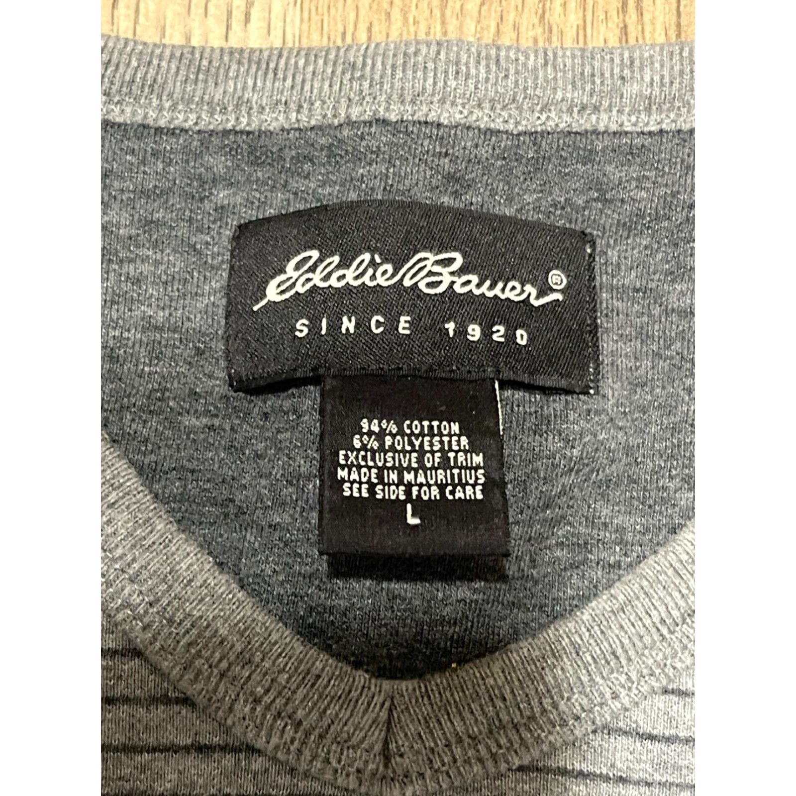 Eddie Bauer Eddie Bauer Women's Size Large Sweater, Gray Long Sleeve Pullover Size L / US 10 / IT 46 - 7 Thumbnail