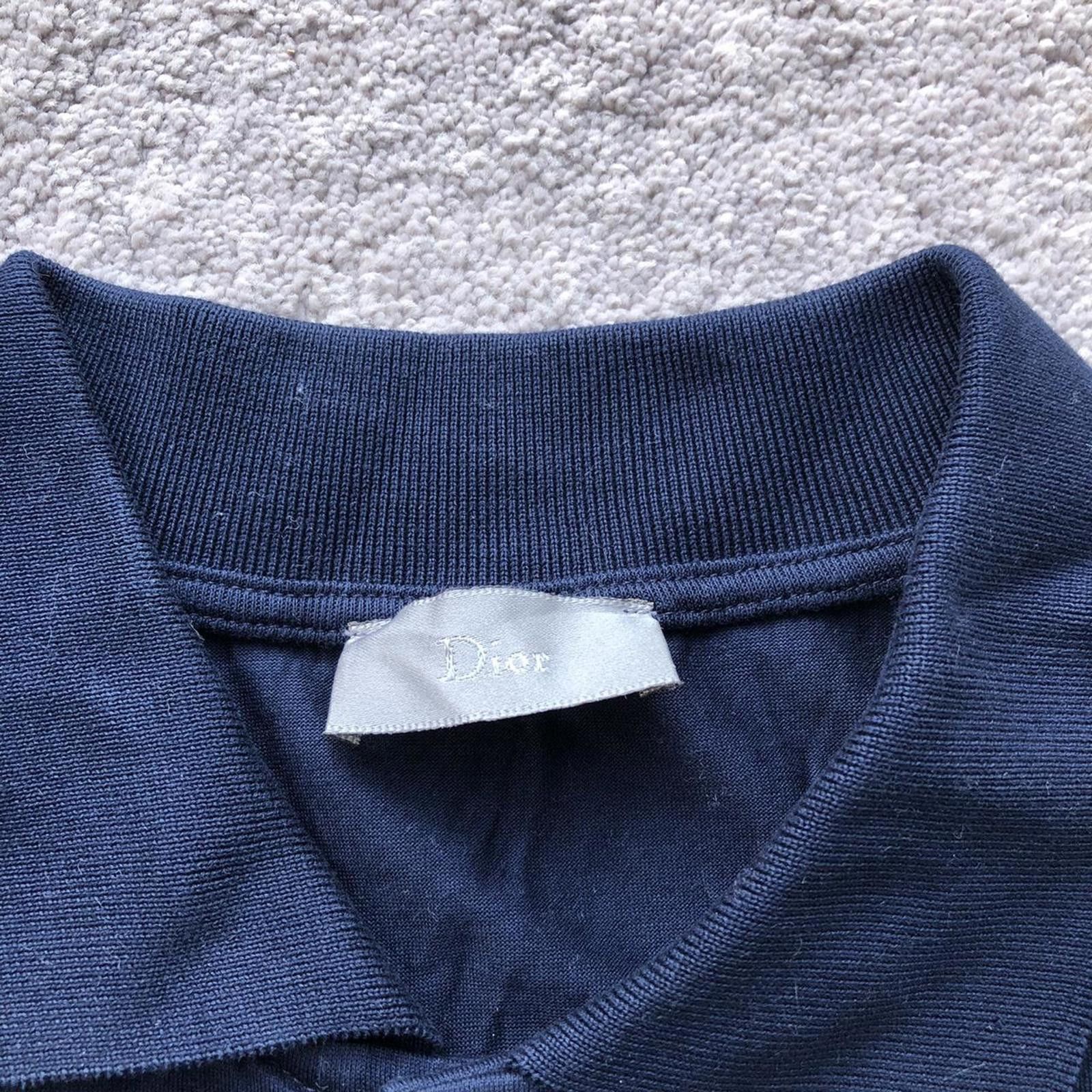 Dior Dior Homme Longsleeve Bee Polo Size US M / EU 48-50 / 2 - 3 Thumbnail