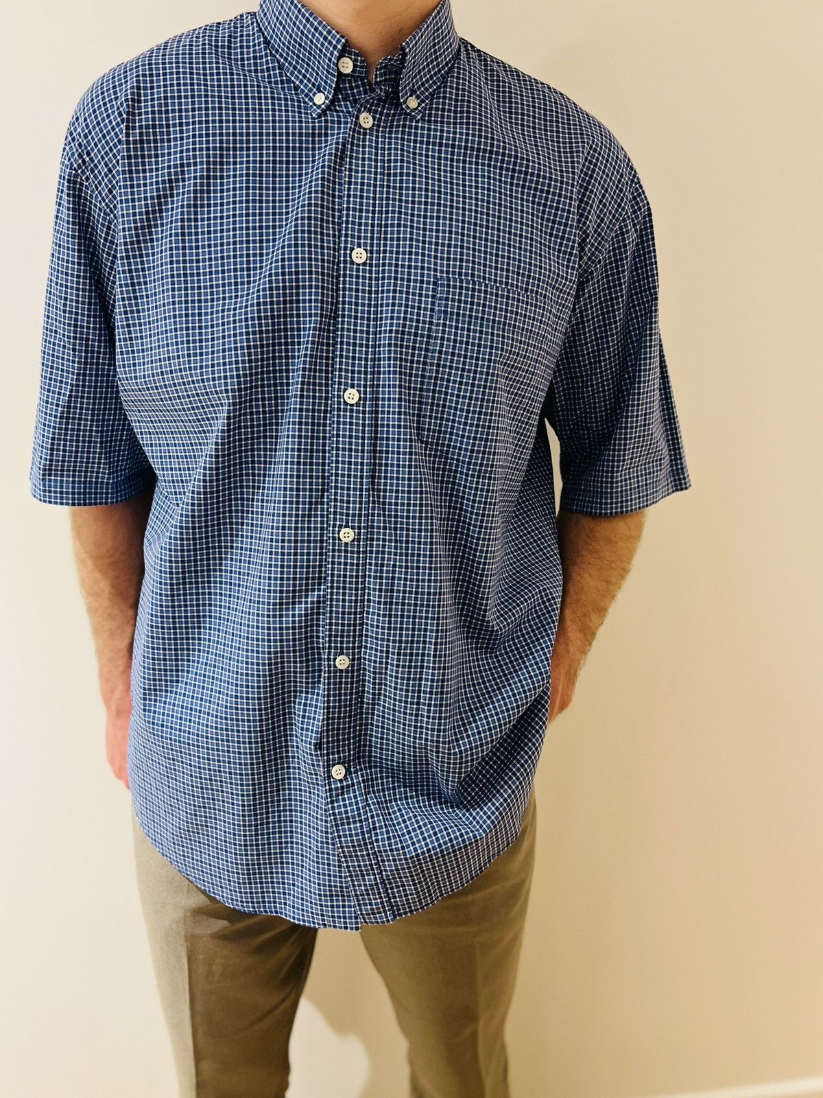 Balenciaga Balenciaga Button-Up Shirt Size US XL / EU 56 / 4 - 2 Thumbnail