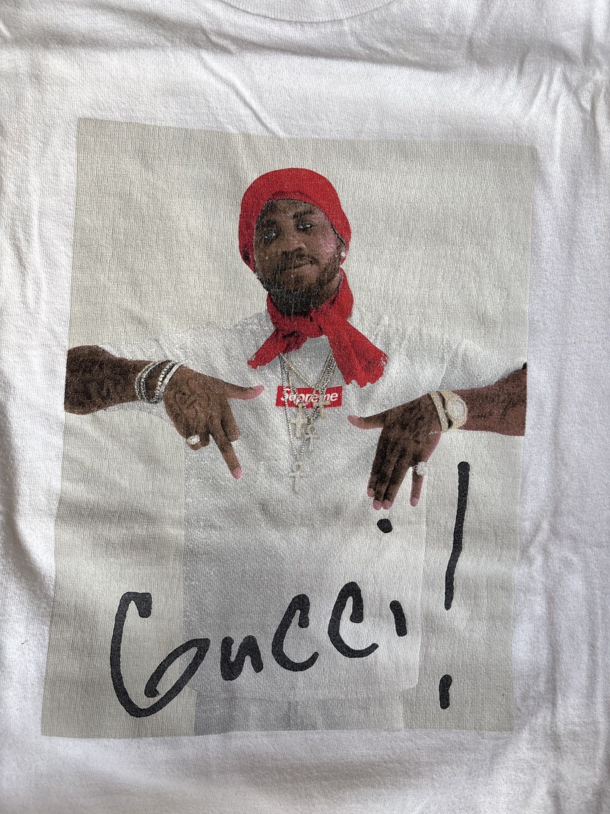 Supreme Supreme Gucci Mane T-Shirt- FW16 Size US M / EU 48-50 / 2 - 5 Thumbnail