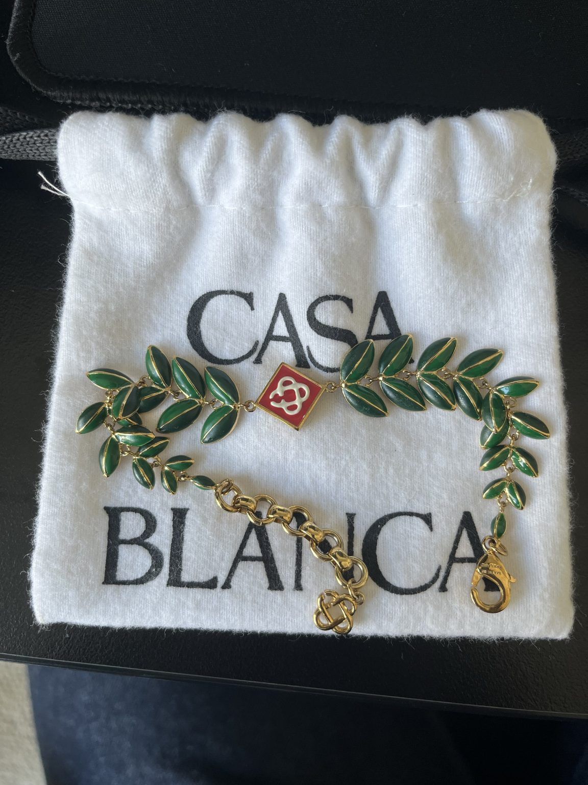 ブレスレット Laurel Leaf Bracelet - Casablanca - Gold - Gold Casablanca Gold Laurel Leaf Bracelet Casablanca