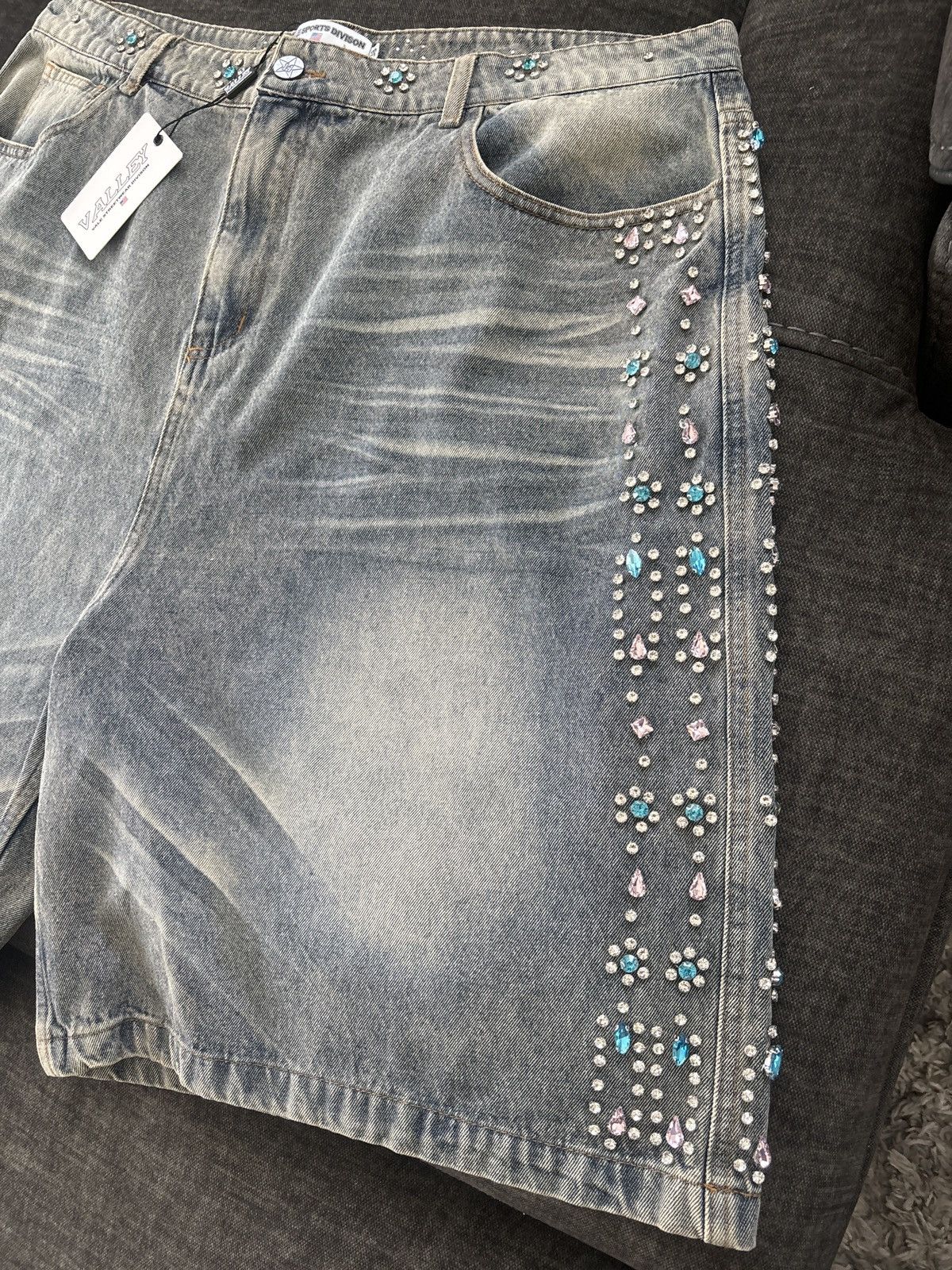 Vale Vale Forever Candy Jorts Size US 38 / EU 54 - 4 Thumbnail