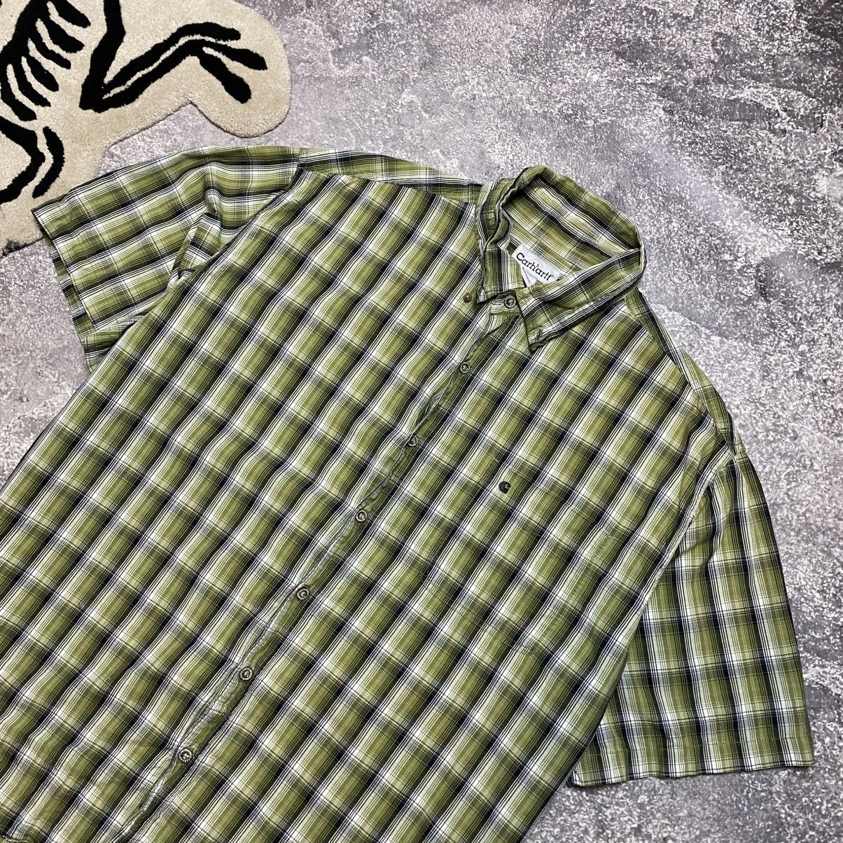 Carhartt Vintage Carhartt Wip Small logo Shortsleeve 90’s shirt Size US XXL / EU 58 / 5 - 2 Thumbnail