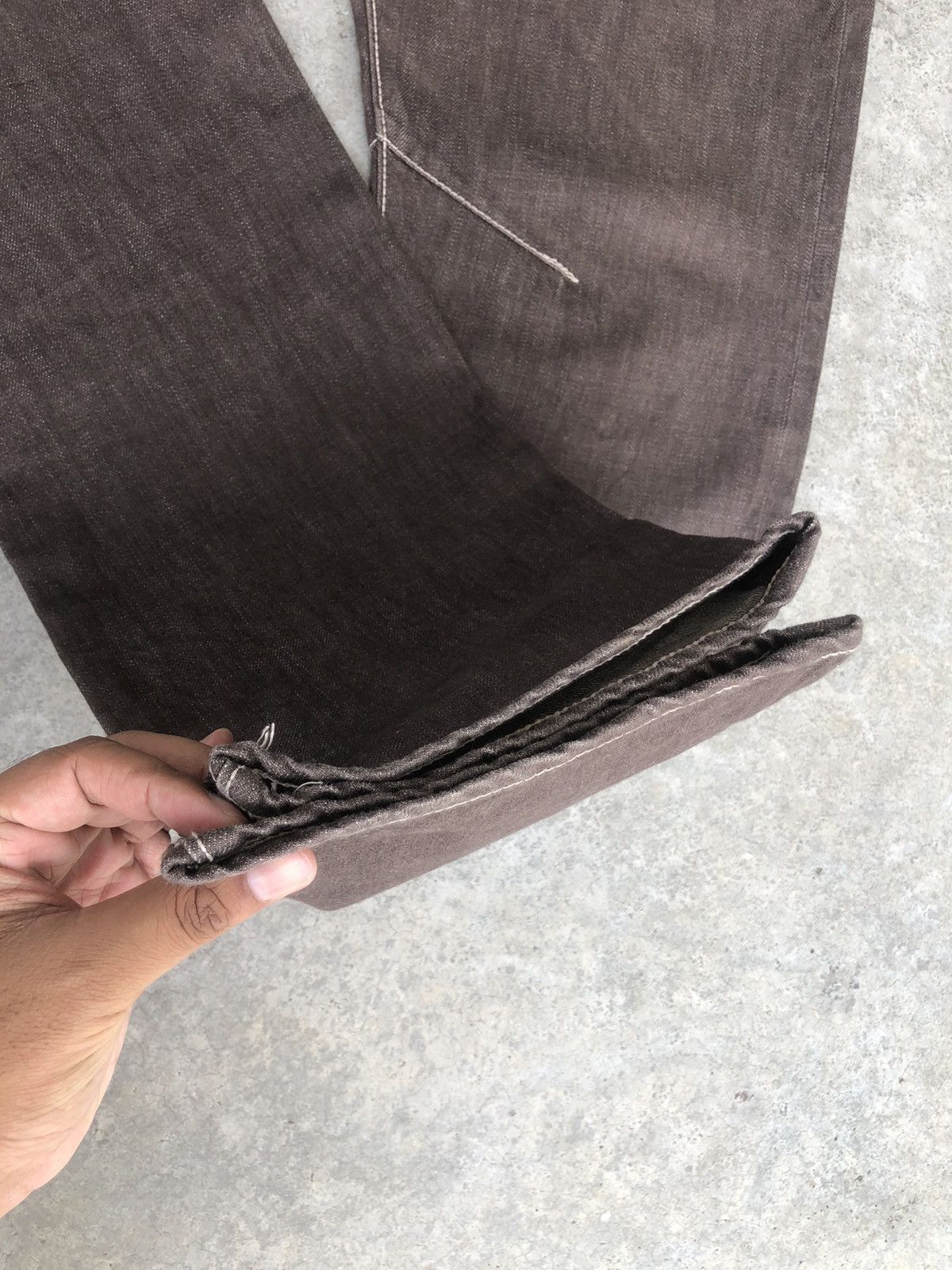 Japanese Brand Japanese Concave attempt Distressed Single Pocket Navajo Size US 33 - 13 Thumbnail