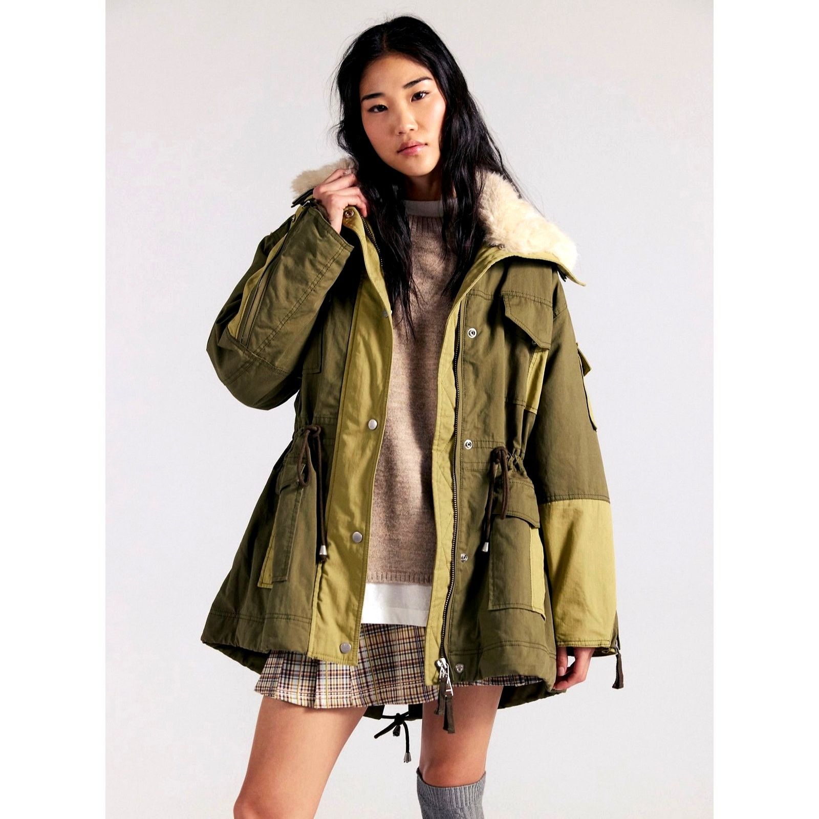 Free People Free People We The Free Pieces of Me Parka Sage size M Size M / US 6-8 / IT 42-44 - 2 Thumbnail