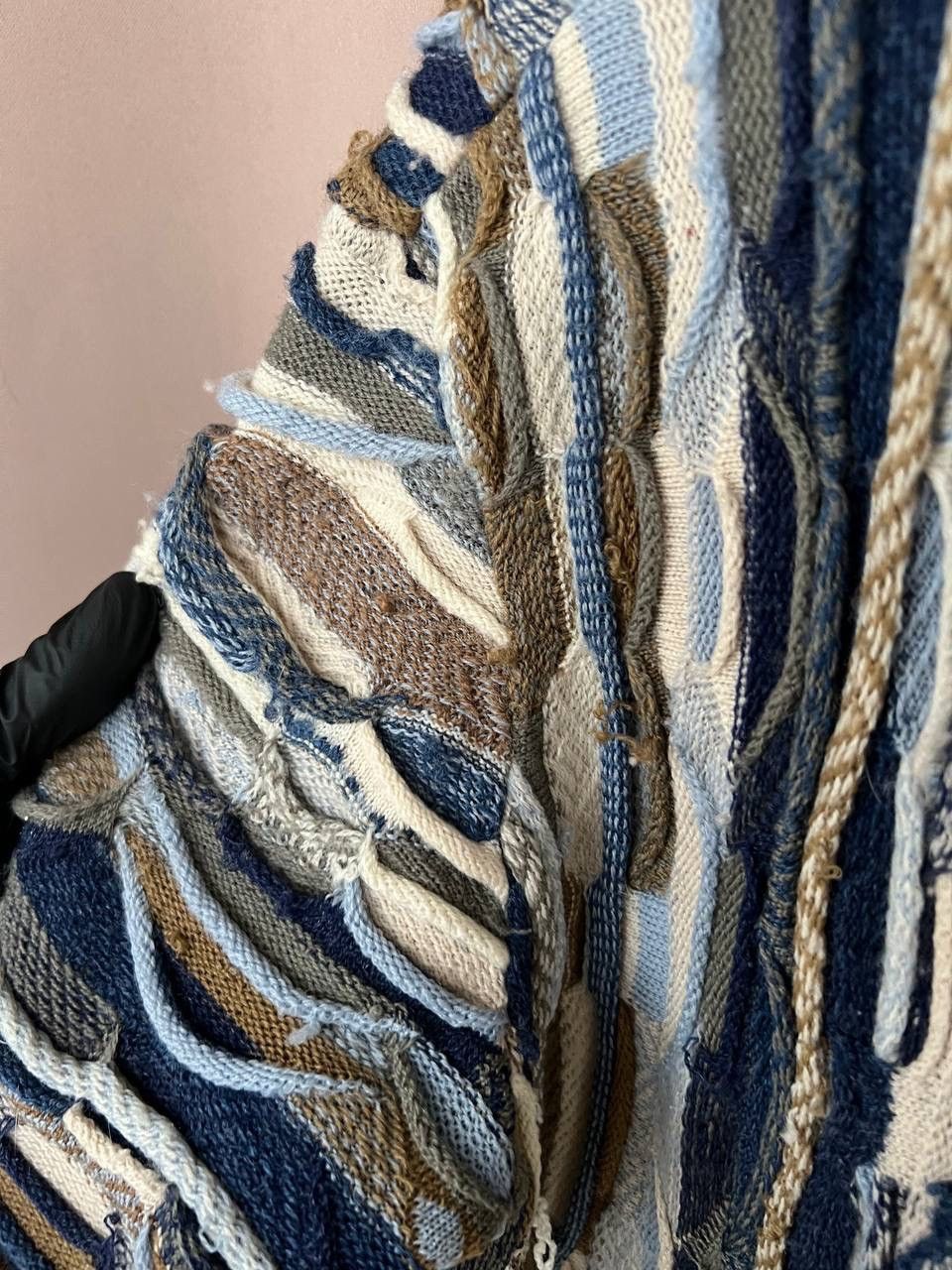 Coogi Limnos 3D Knit Coogi Style Cardigan Sweater Men M Wool Size US M / EU 48-50 / 2 - 21 Thumbnail