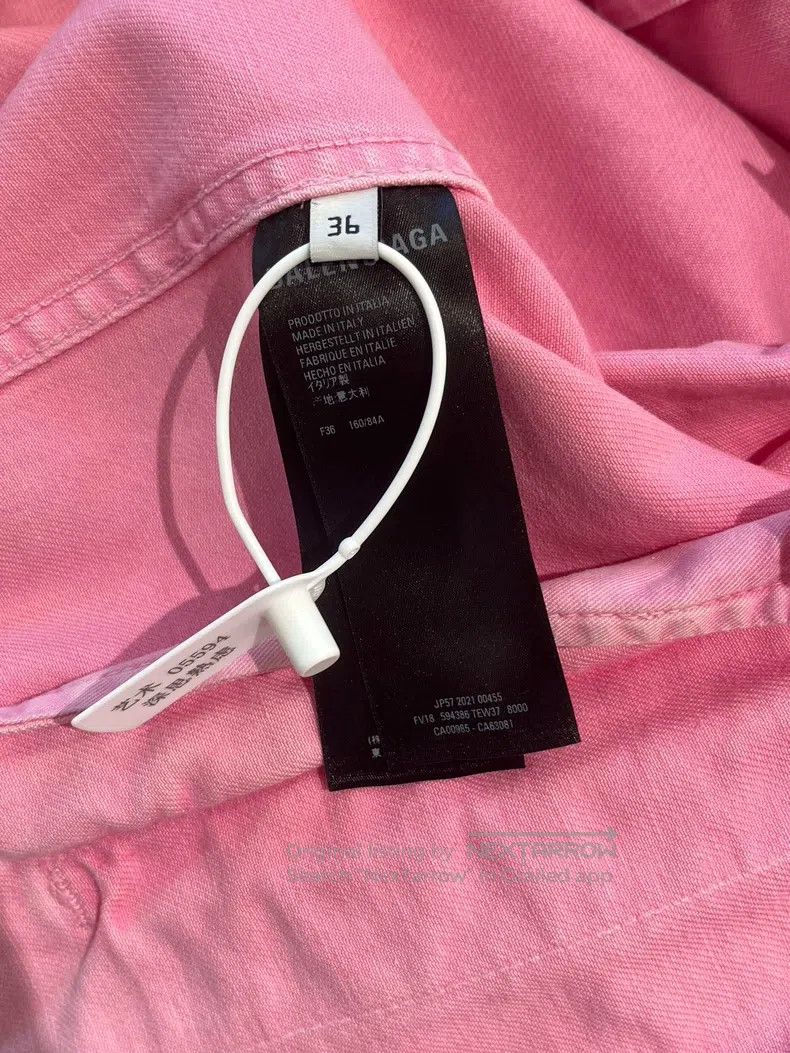 Balenciaga Balenciaga Valentine's Day series solid color front logo l Size XS / US 0-2 / IT 36-38 - 7 Thumbnail