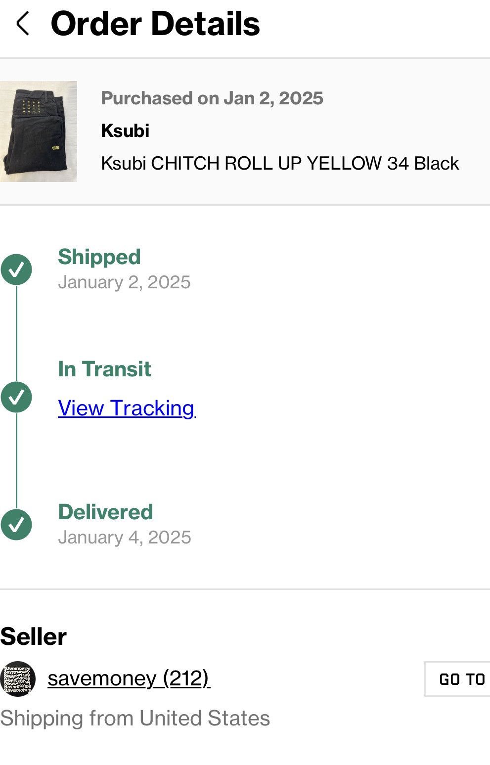 Ksubi Ksubi CHITCH ROLL UP YELLOW 34 Black Size US 34 / EU 50 - 14 Thumbnail