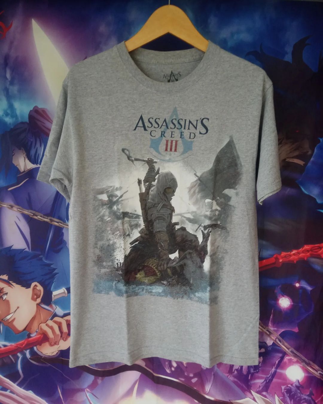 Anime Assassin's Creed III Big Print Game Tees Size US M / EU 48-50 / 2 - 1 Thumbnail