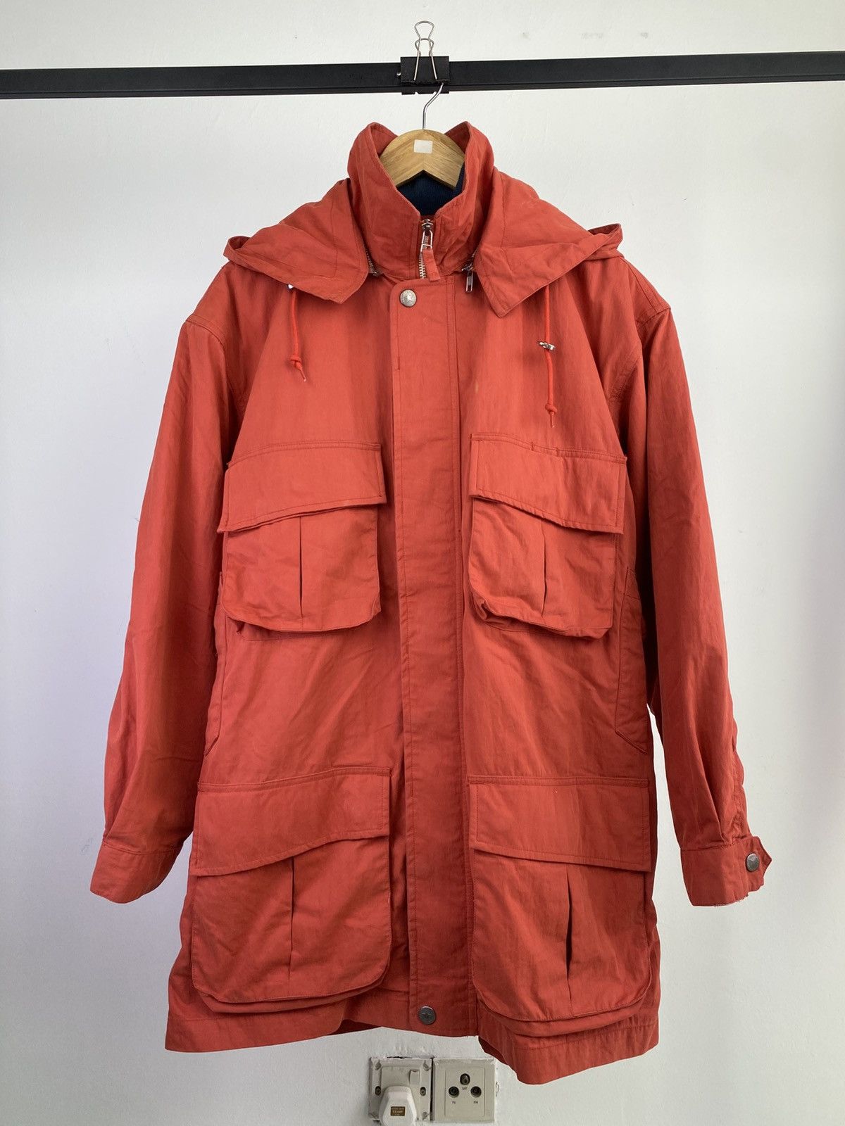 Nigel Cabourn 2000’s Nigel Cabourn Double Layered Cotton Flight Parka Size US M / EU 48-50 / 2 - 2 Thumbnail