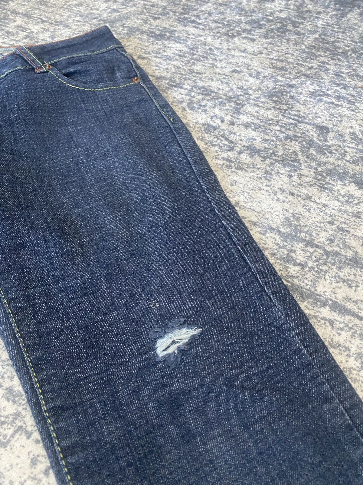 Christian Audigier Ed hardy x christian audiger vintage drip skull in ass jeans Size 29" - 8 Thumbnail