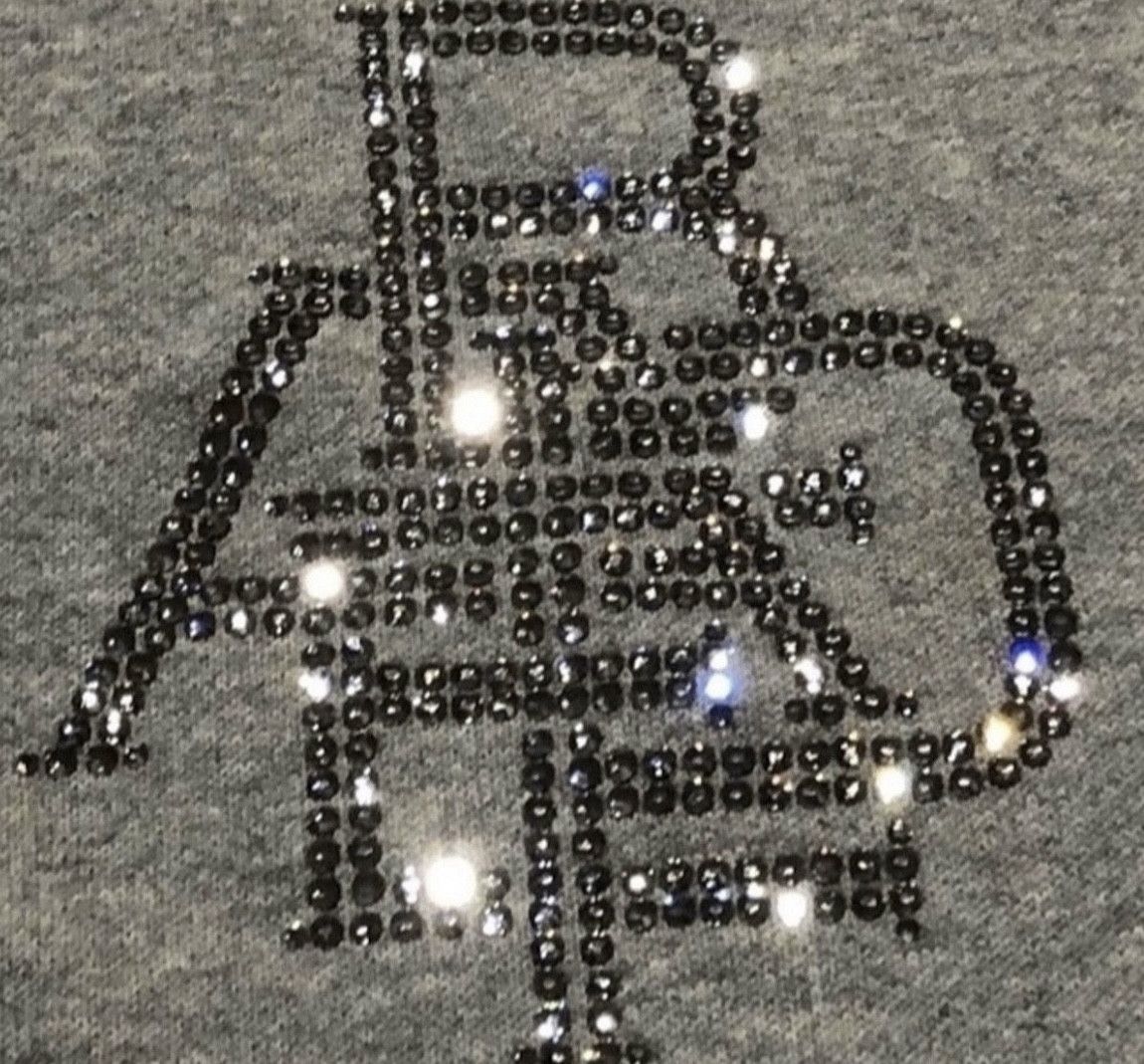 Bape Bape Swarovski logo hoodie vest Size US XL / EU 56 / 4 - 3 Thumbnail