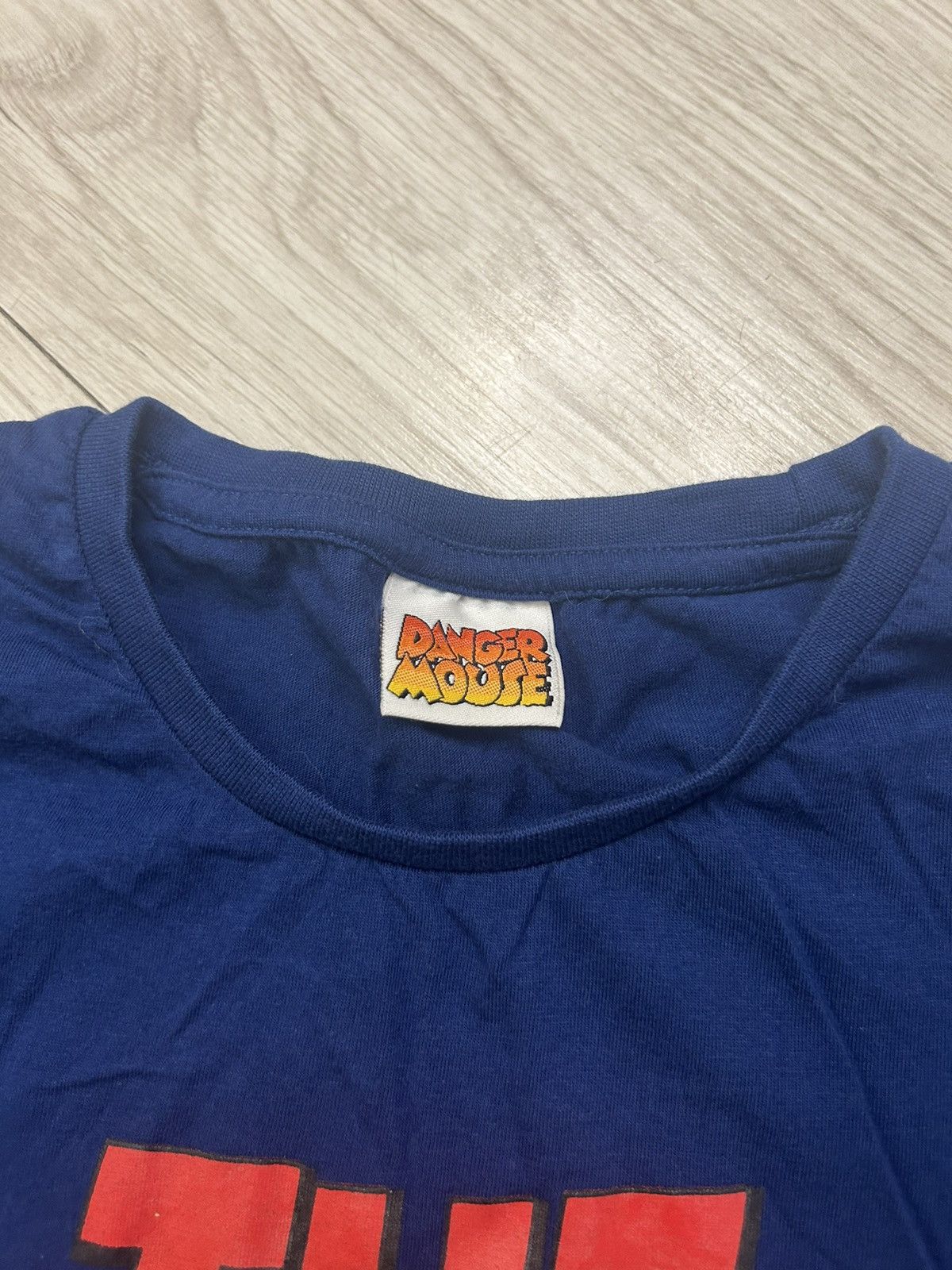 Cartoon Network × Vintage Danger Mouse T-Shirt Big Printed Graphic in Front Size M Size US M / EU 48-50 / 2 - 4 Thumbnail