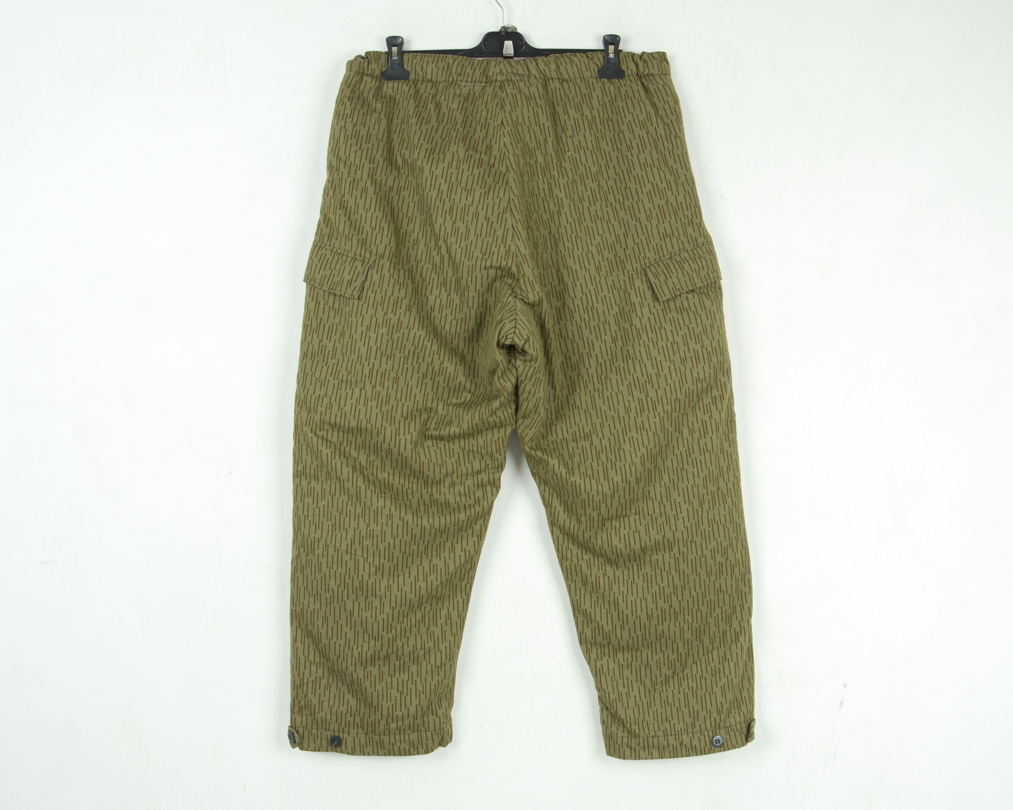 Vintage 70s Winter L Camo Strichtarn Pants Sturm Handels Trousers XL Size US 38 / EU 54 - 7 Thumbnail