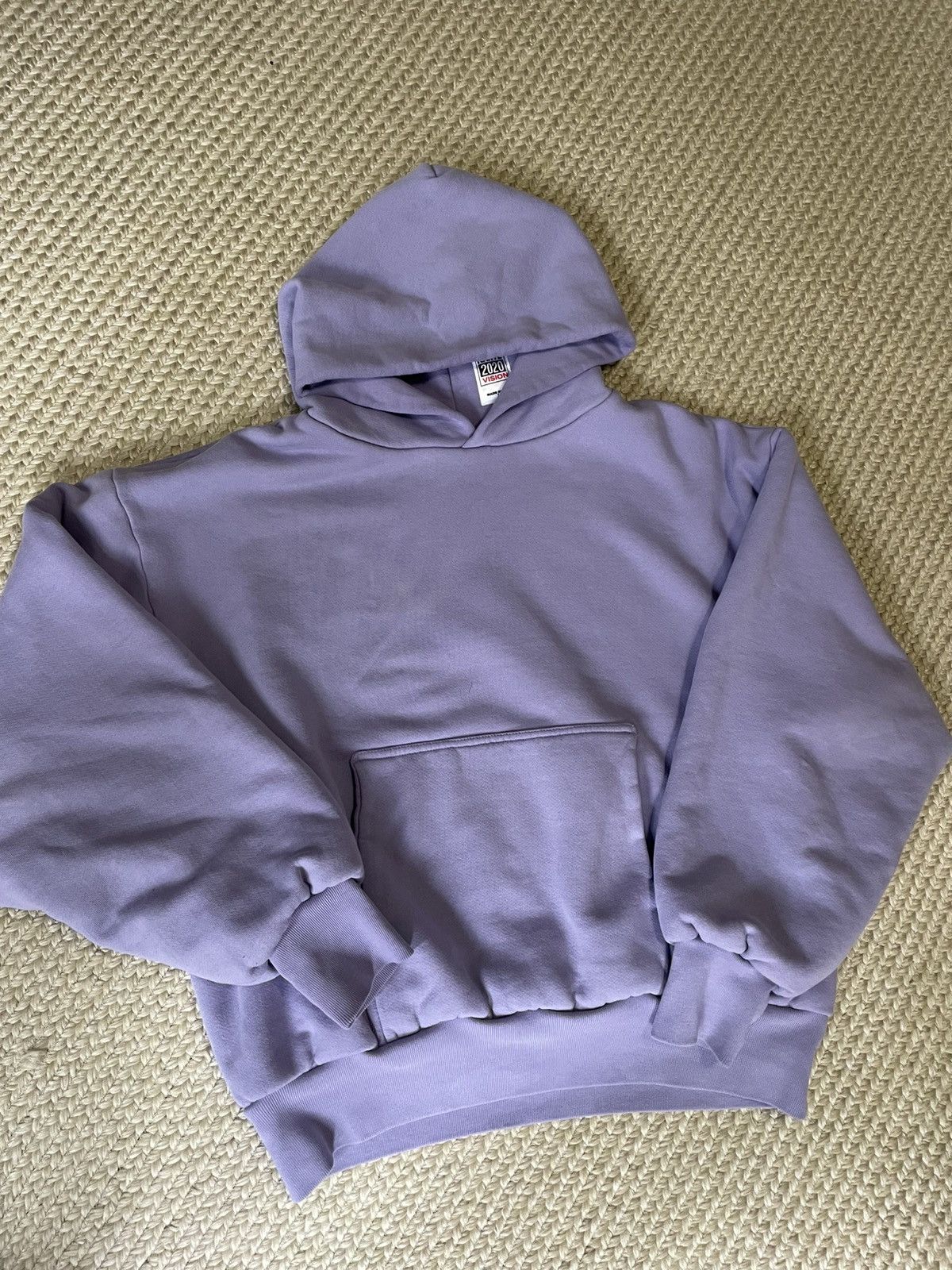 Yeezy Kanye West 2020 Vision Hoodie Lavender - size XL Size US XL / EU 56 / 4 - 1 Thumbnail
