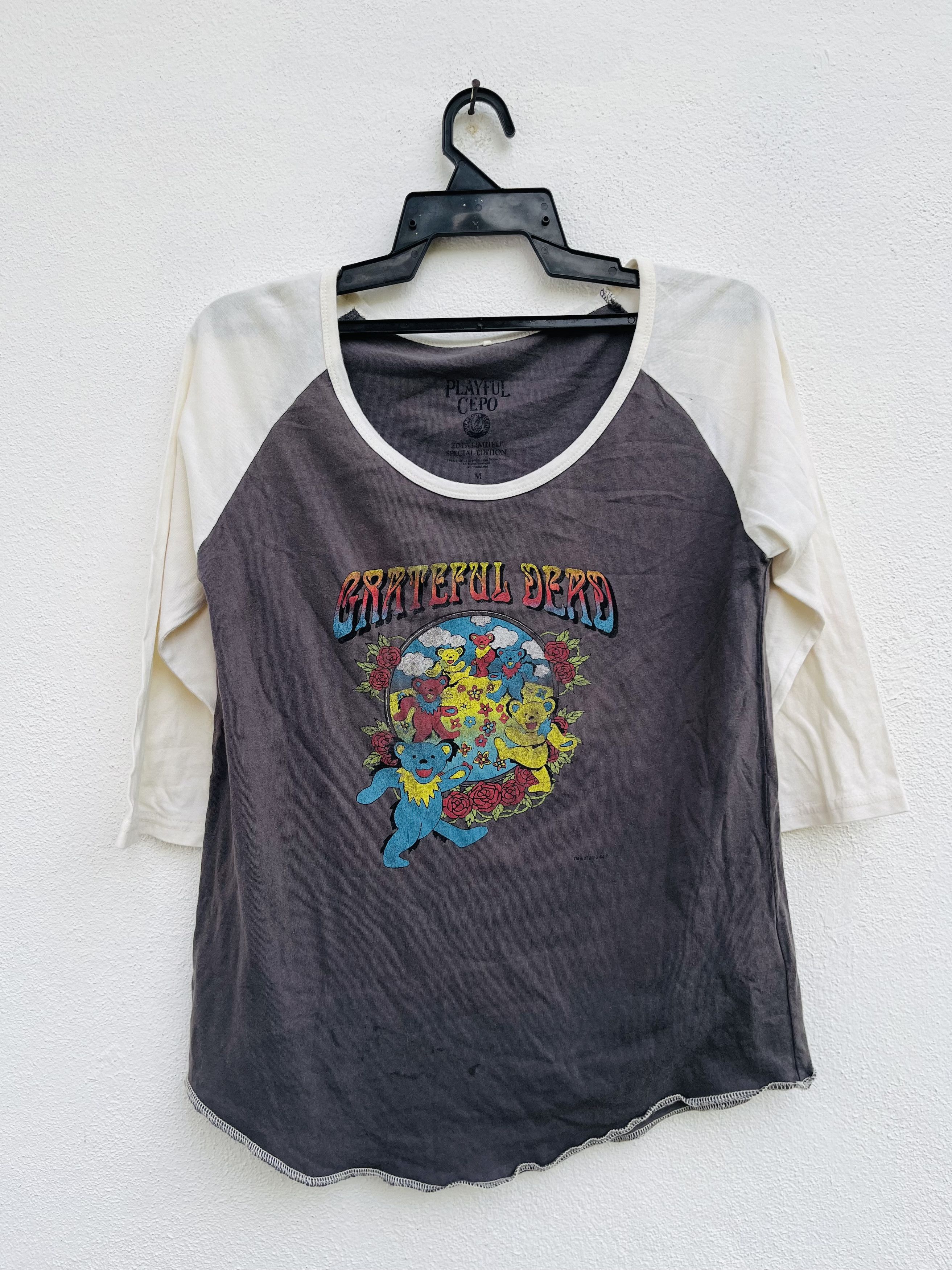 Band Tees grateful Dead 3 Quarter Streetwear Style Size M / US 6-8 / IT 42-44 - 1 Thumbnail