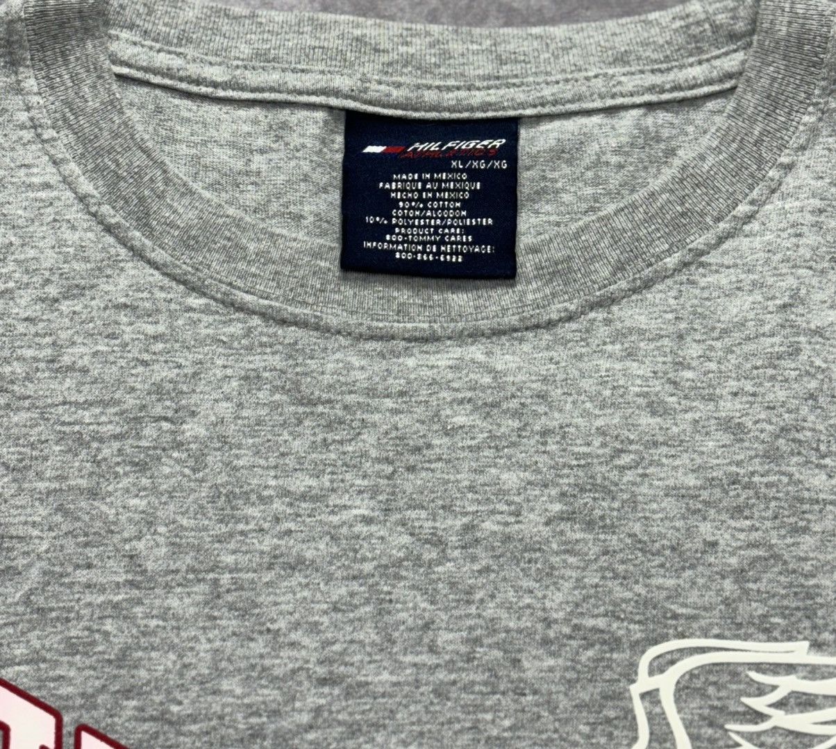 Tommy Hilfiger 90’s Vintage Tommy Hilfiger x Hilfiger Athletics Tee Size US XL / EU 56 / 4 - 2 Thumbnail