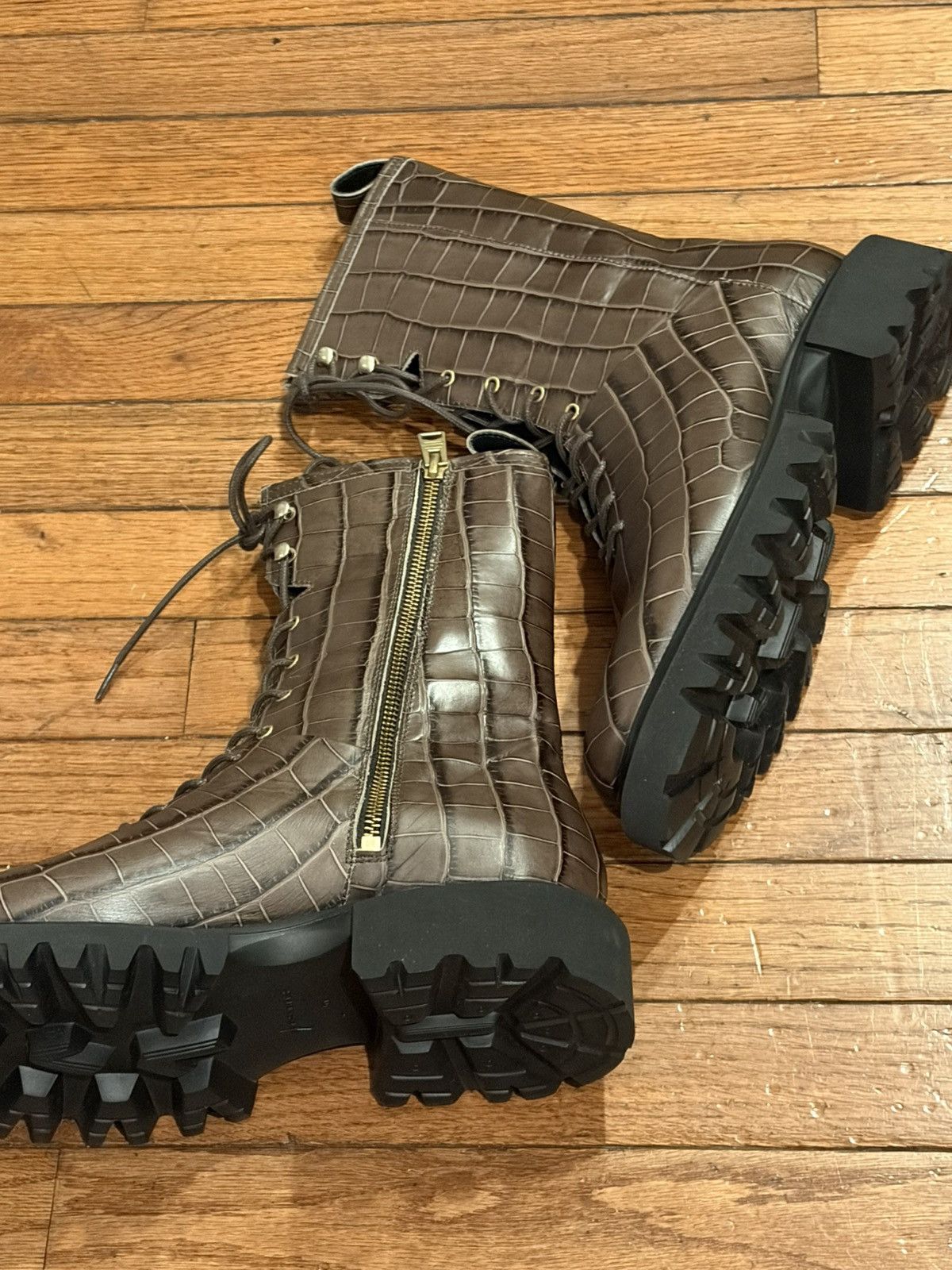 Allsaints AllSaints Maren Croco Leather Size US 10 / IT 40 - 9 Thumbnail