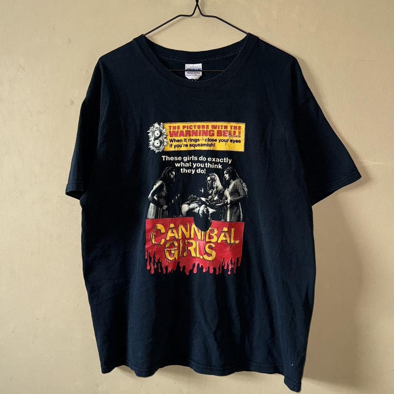 Vintage Vintage 2000s Cannibal Girls 1970s Horror Comedy Film Tee Size US L / EU 52-54 / 3 - 1 Thumbnail