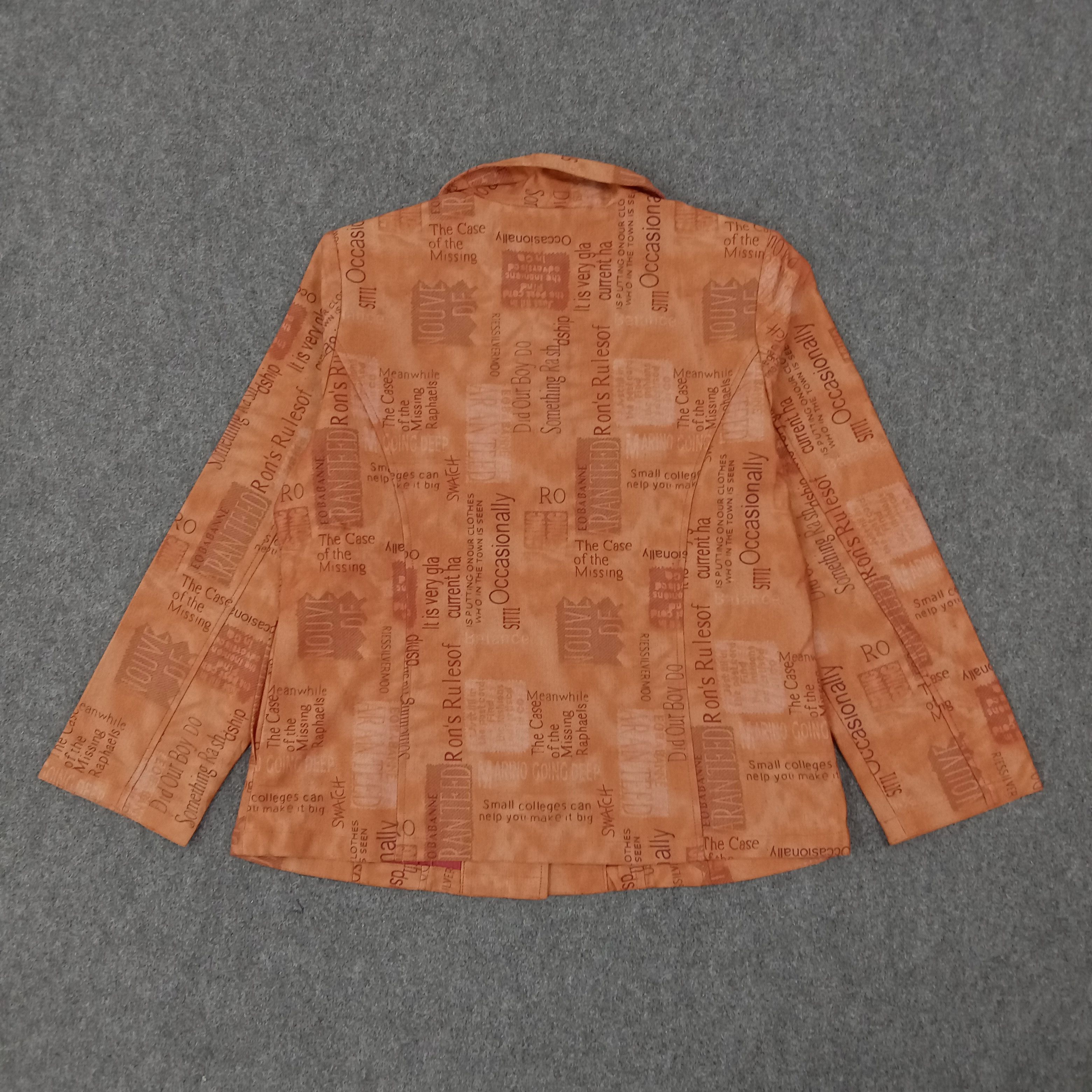 Other Chardonne Full Print Button Up Jacket C264N13 Size S / US 4 / IT 40 - 4 Thumbnail