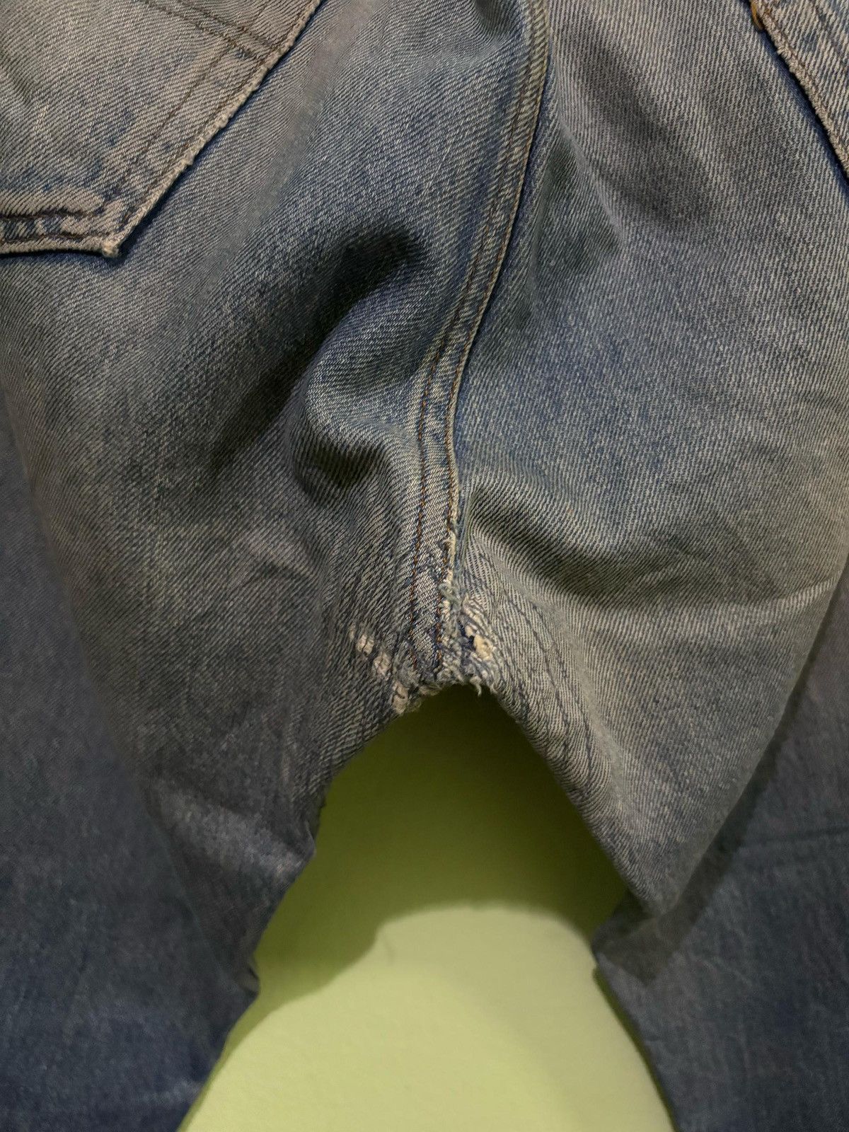 Levi's × Levi's Vintage Clothing Vintage 501 Levis Distressed Denim Pant Size US 38 / EU 54 - 13 Thumbnail