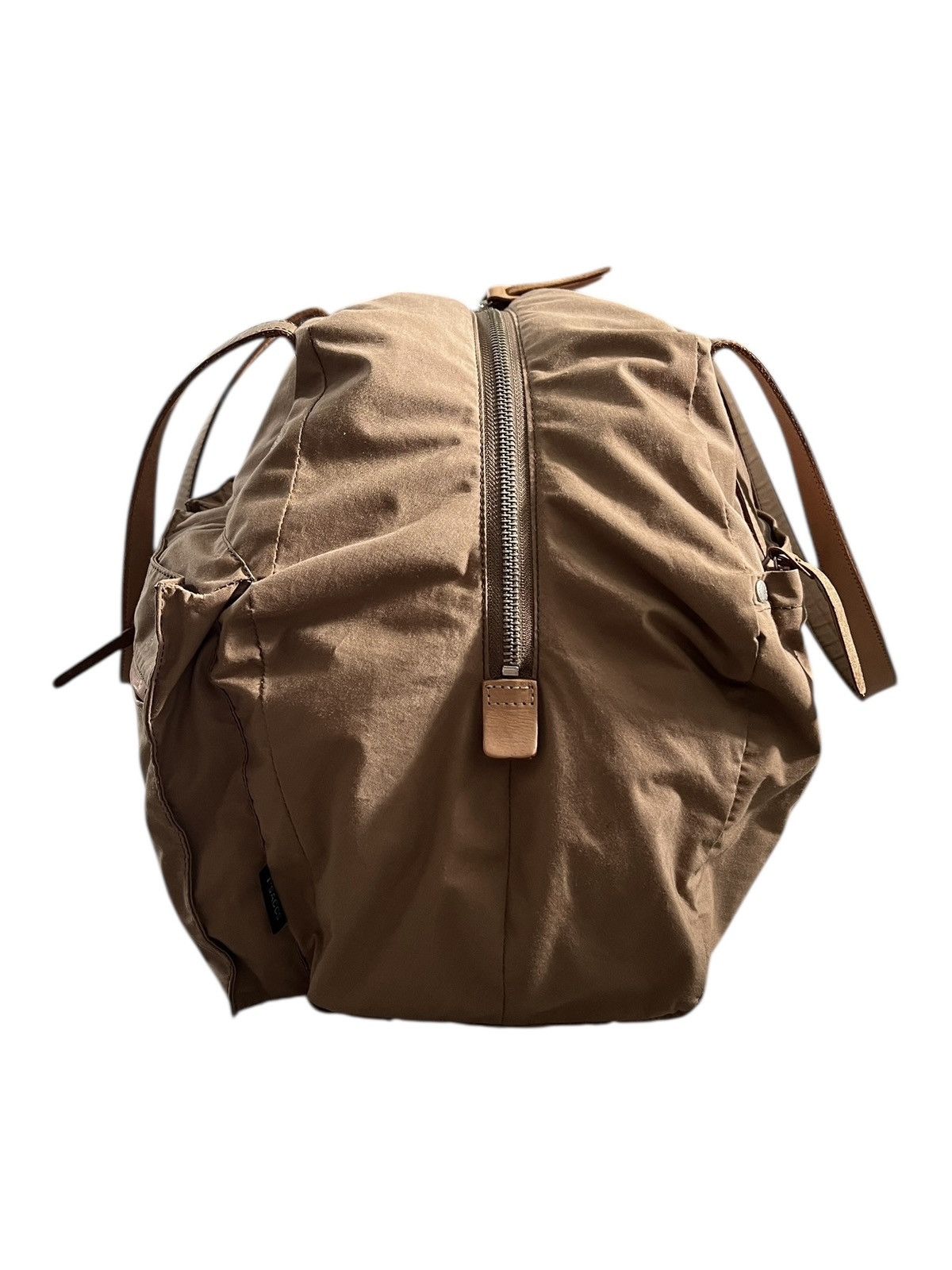 Yohji Yamamoto 2000s Y’SACCS Leather-Trim Boston Bag Size ONE SIZE - 3 Thumbnail