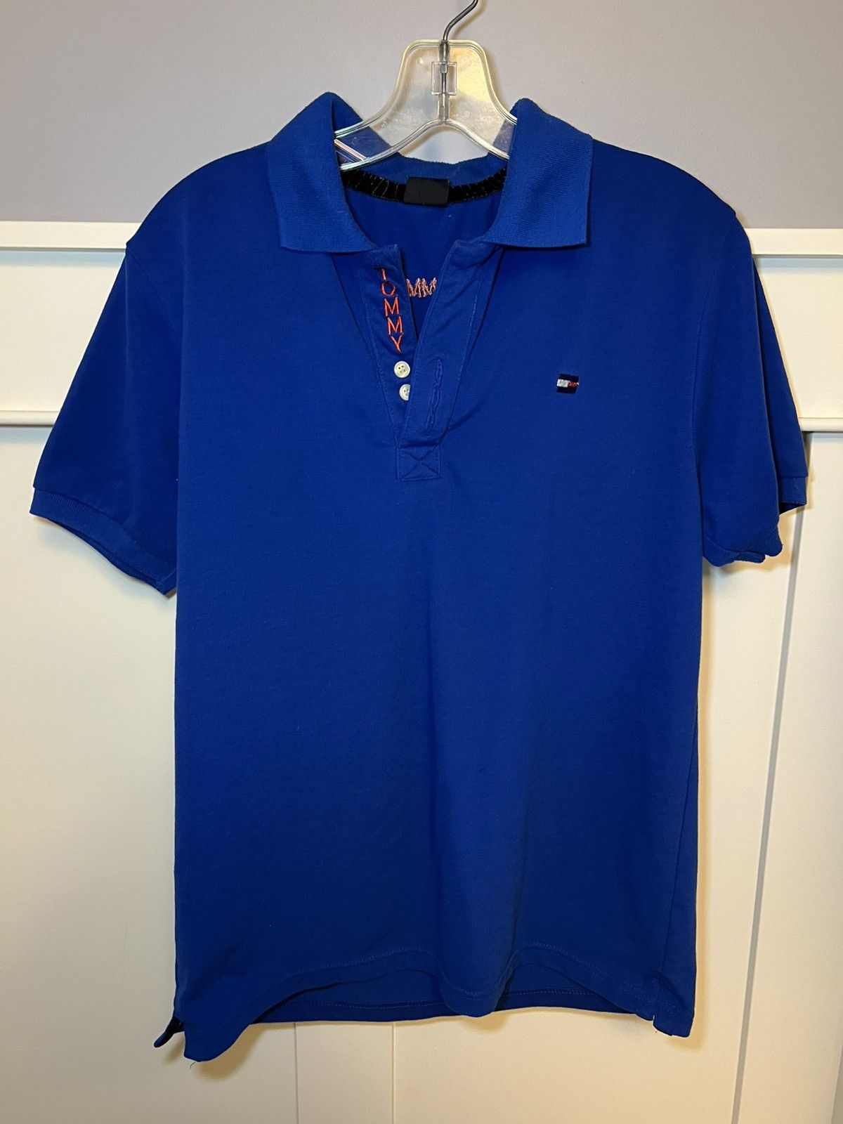 Tommy Hilfiger Vintage Tommy Hilfiger polo shirt Size US L / EU 52-54 / 3 - 1 Thumbnail