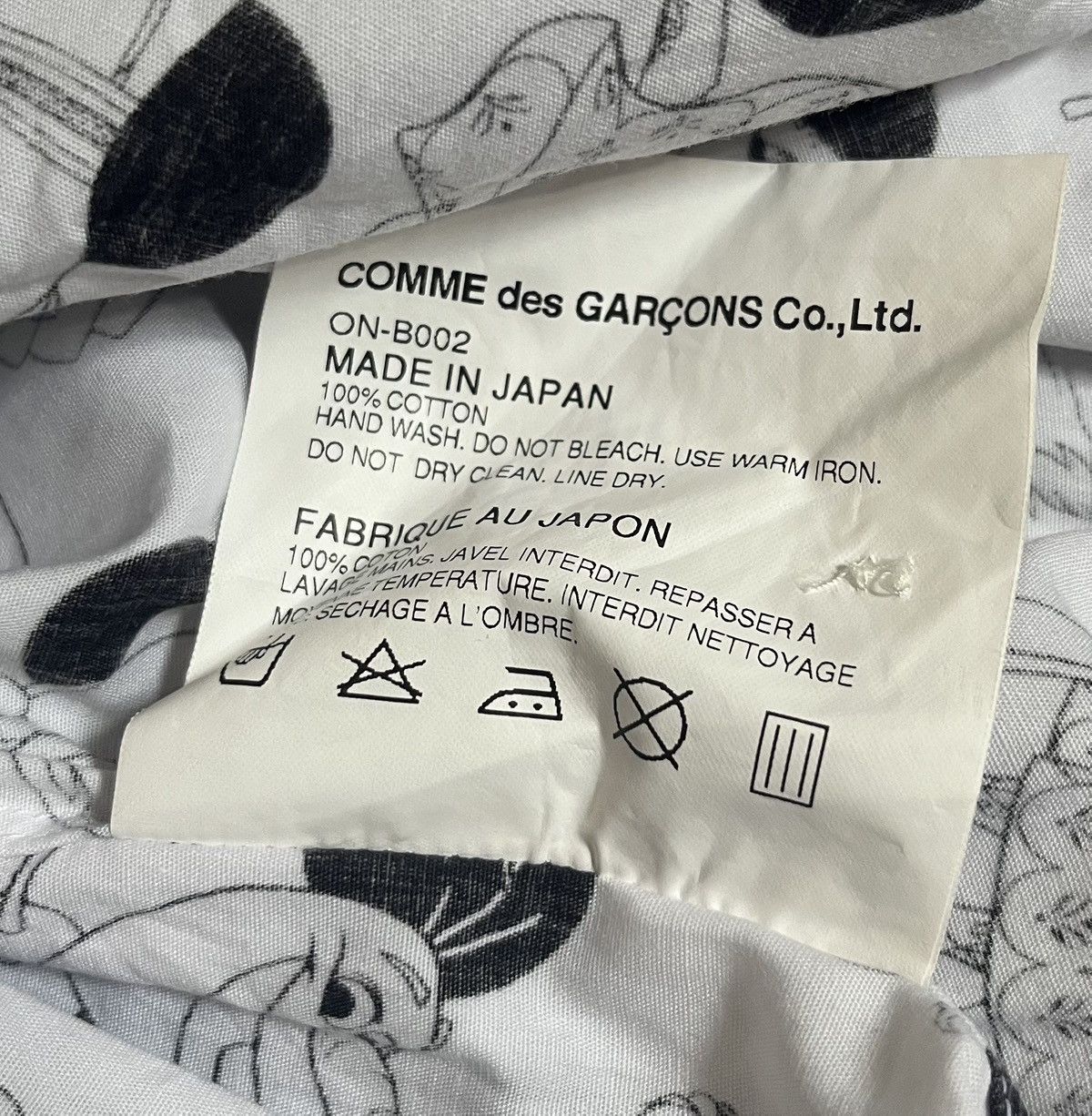 Comme des Garcons Cdg x disney frozen AD2014 graphic button up shirt Size US M / EU 48-50 / 2 - 5 Thumbnail