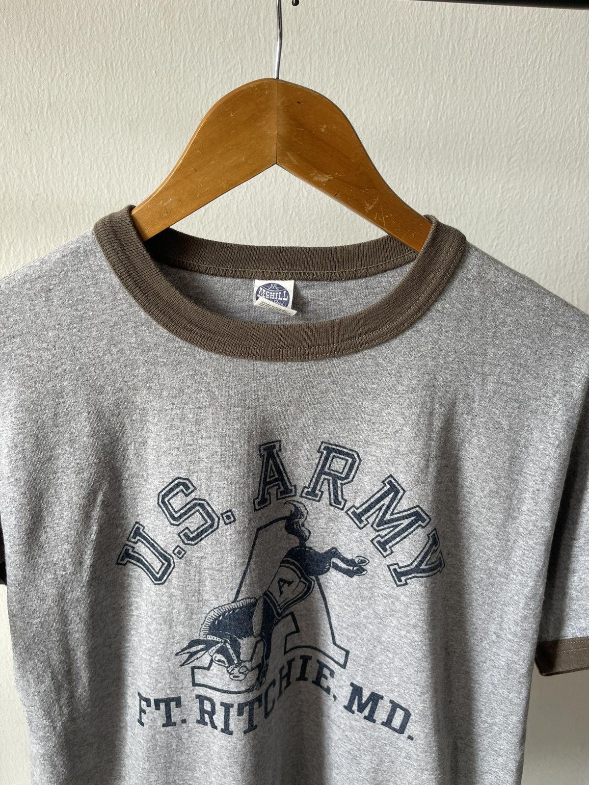 The Real McCoy's Mchill Mccoy US Army Tee Size US M / EU 48-50 / 2 - 3 Thumbnail