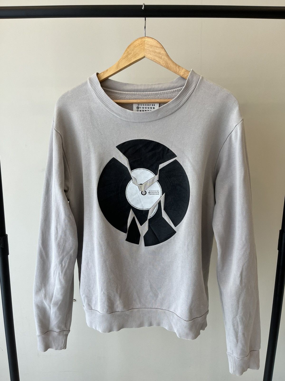 Margiela Broken Vinyl Sweatshirt