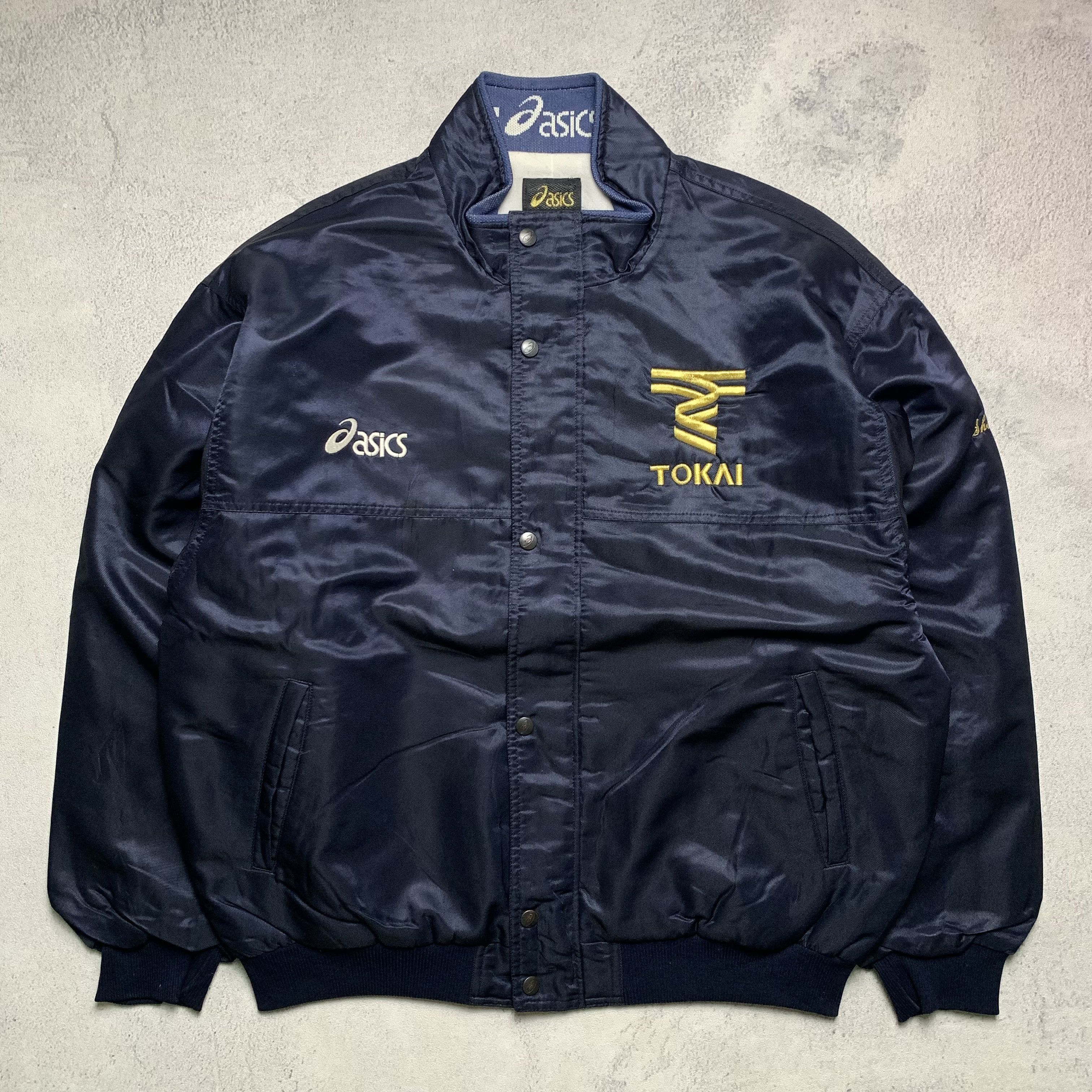 Asics Vintage Asics Tokai Baseball Jacket Size US XL / EU 56 / 4 - 1 Thumbnail