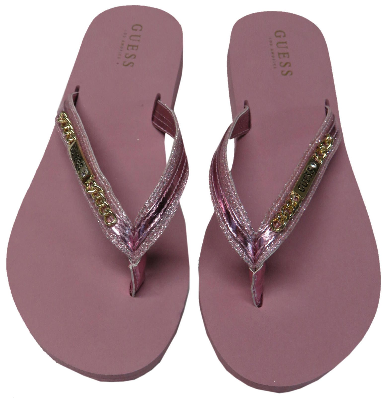 Guess Guess Women's Lately-C Flip Flops Sandals Light Pink New 8 Size US 8 / IT 38 - 1 Thumbnail