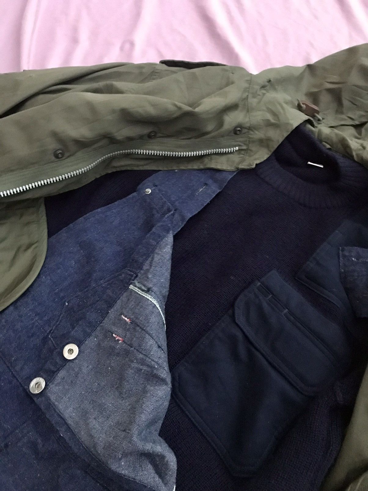 Other 1950s US ARMY M-51 FISHTAIL COLD WEATHER PARKA Size US M / EU 48-50 / 2 - 13 Thumbnail