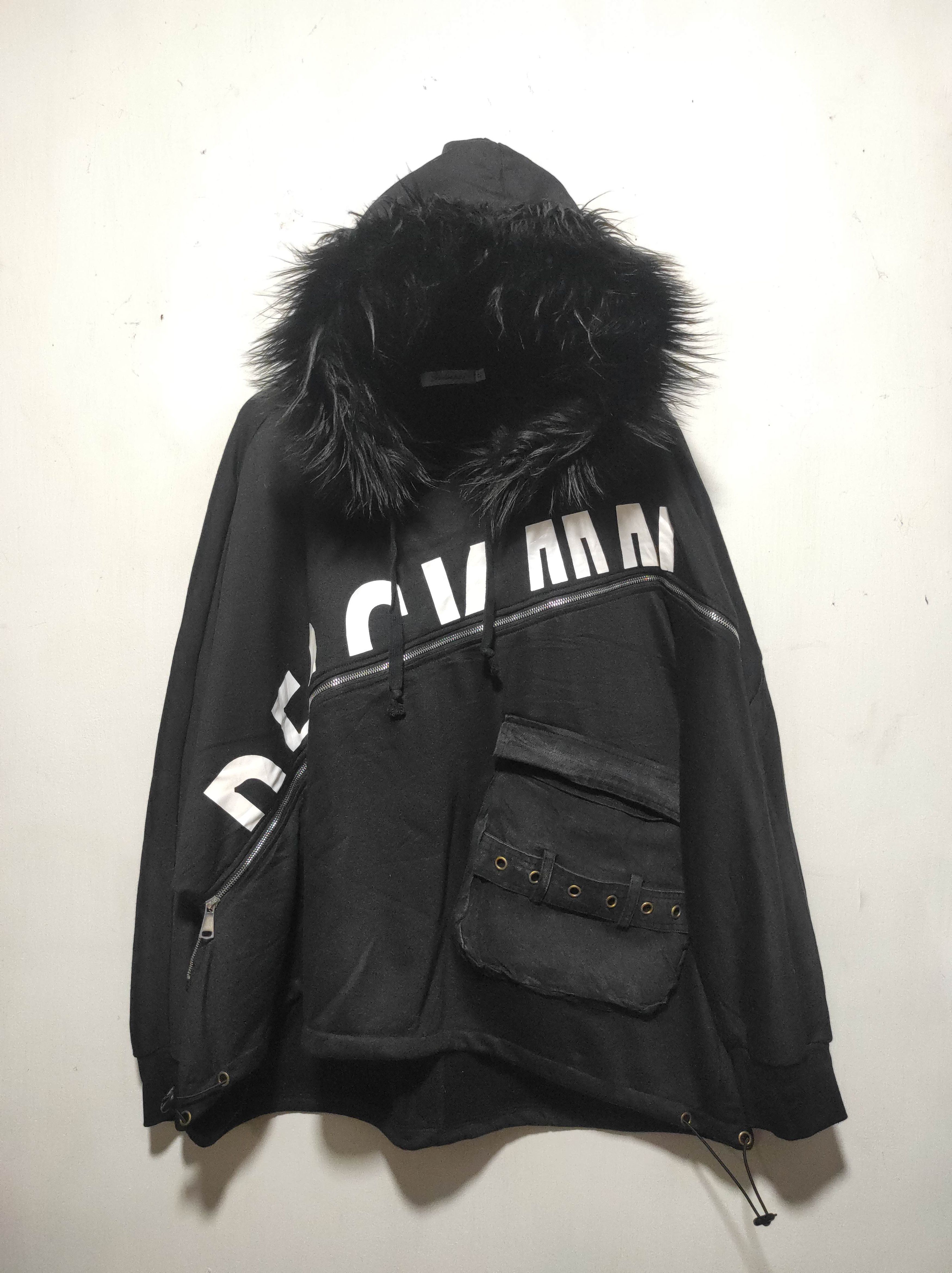 If Six Was Nine Yidaepai Oversized Zipper Fur Hoodie LGB IfSixWasNine style Size US XL / EU 56 / 4 - 2 Thumbnail
